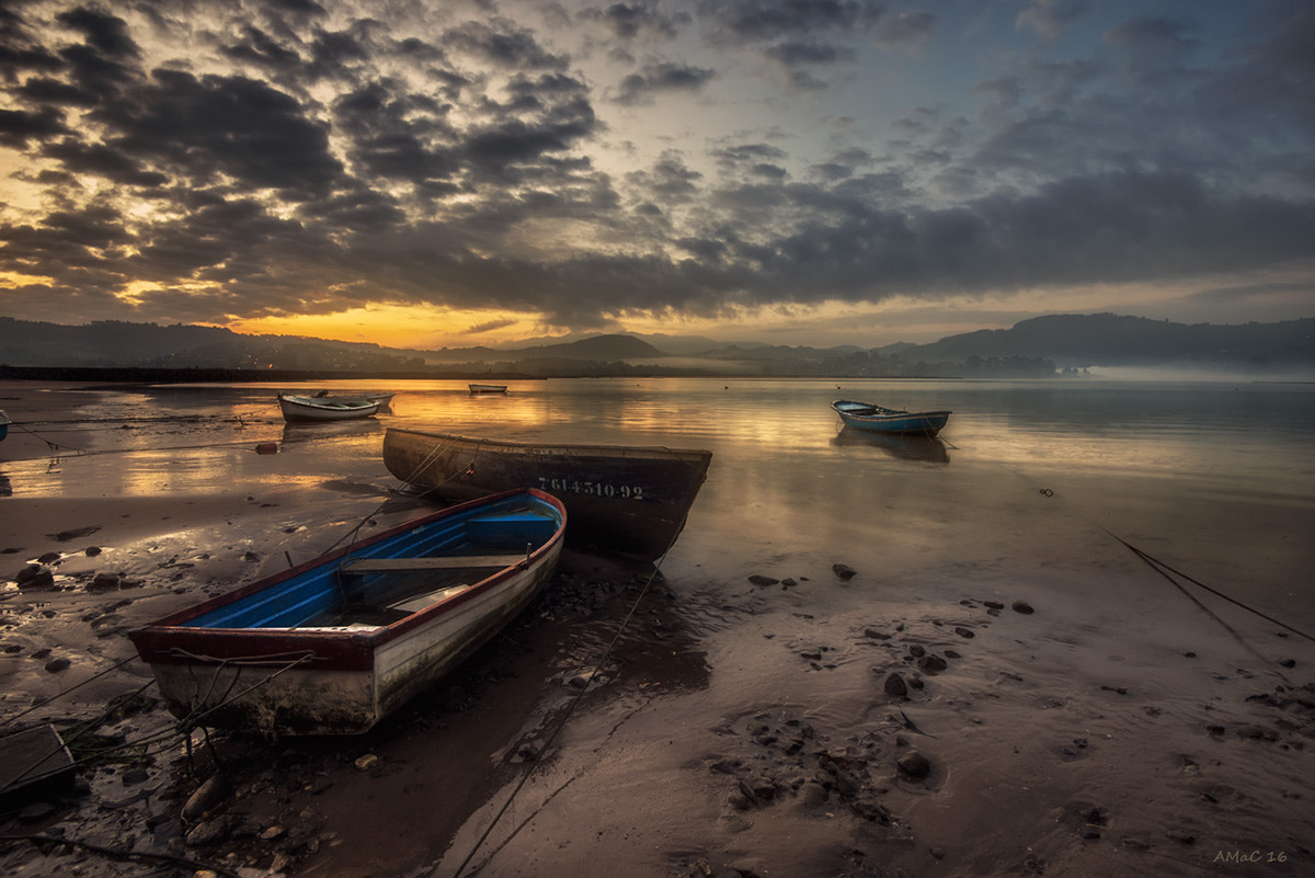 Nikon AF-S Nikkor 16-35mm F4G ED VR sample photo. La ría de villaviciosa photography
