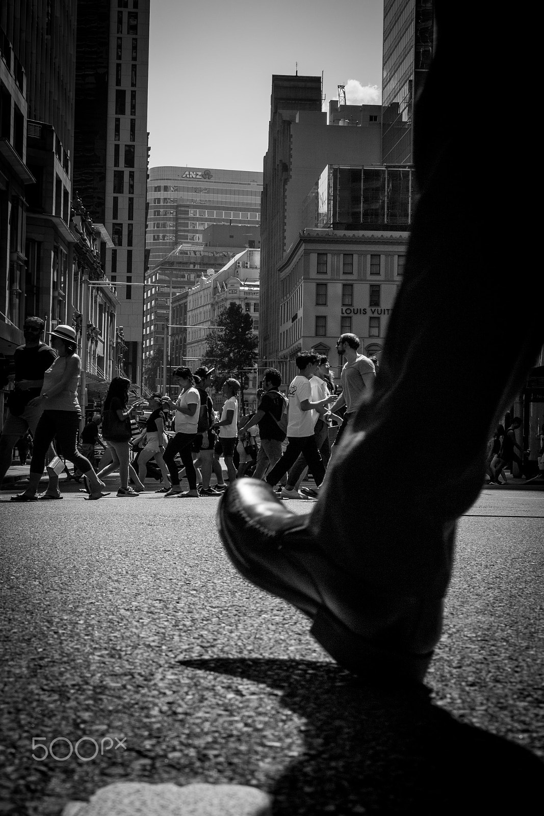 Sigma 24-105mm f/4 DG OS HSM | A sample photo. Shoe and street. photography