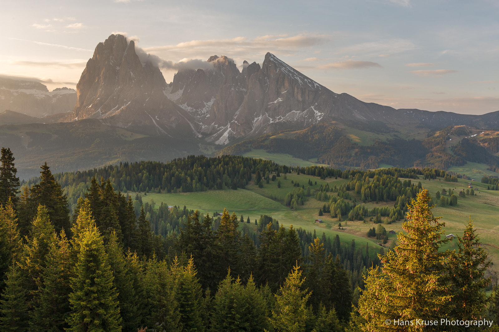 Canon EOS-1Ds Mark III sample photo. A view of alpe di siusi and sassolungo and sasso piatto photography