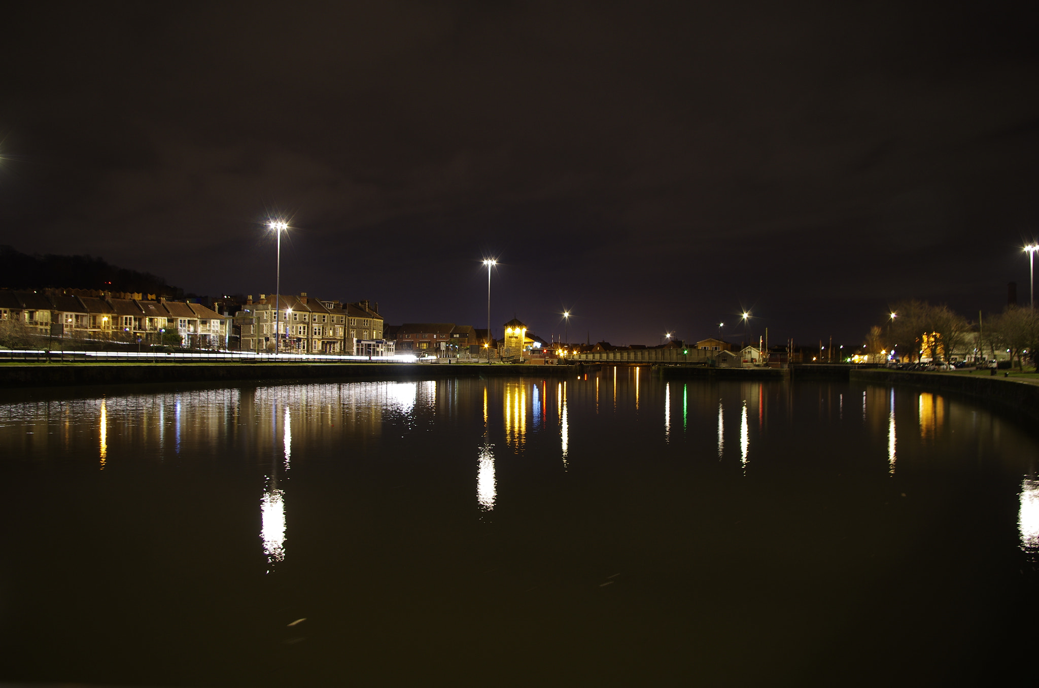 Pentax smc DA 18-55mm F3.5-5.6 AL WR sample photo. Bristol at night photography