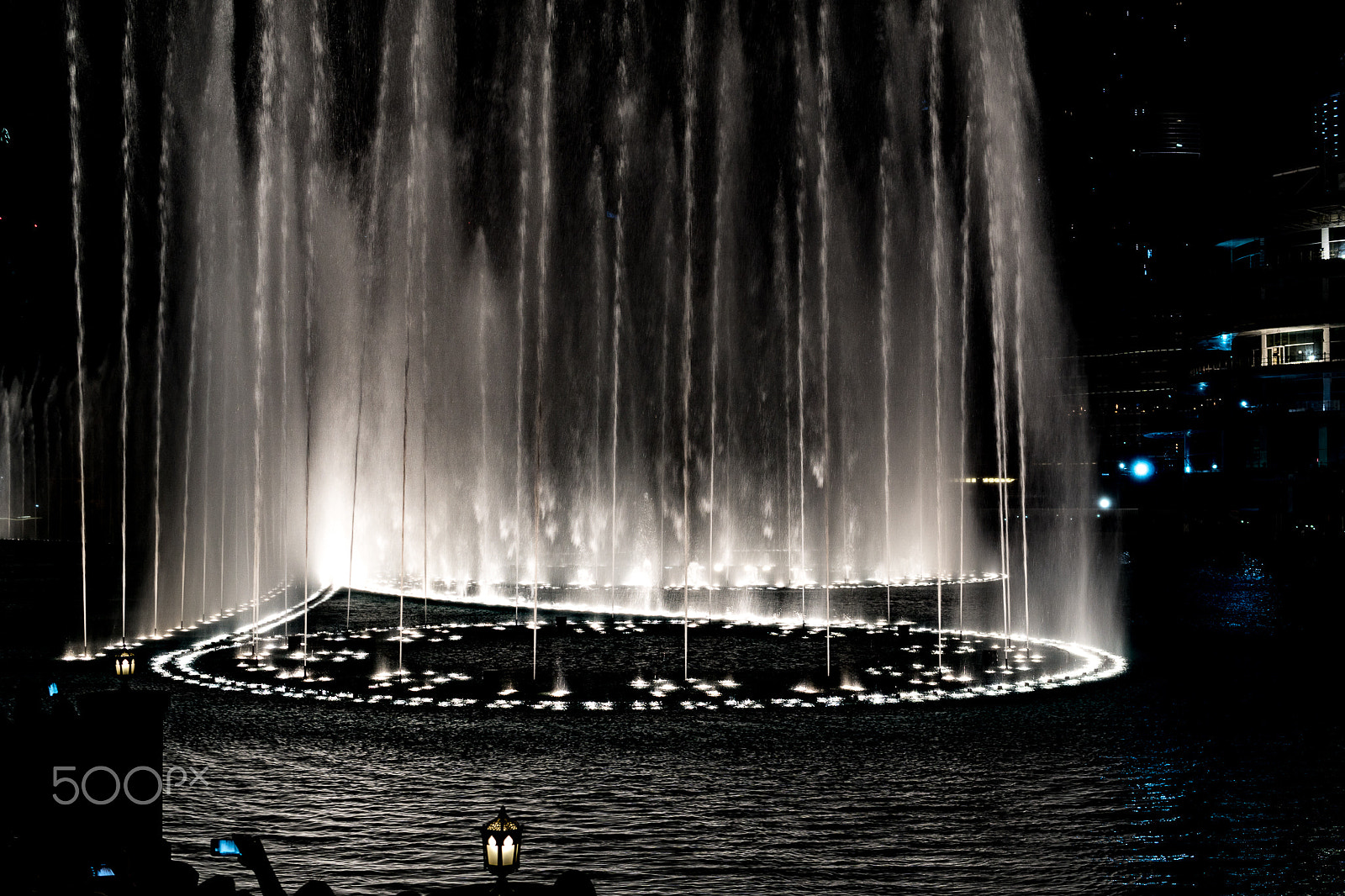 Sony a6500 sample photo. Dubai fountain photography