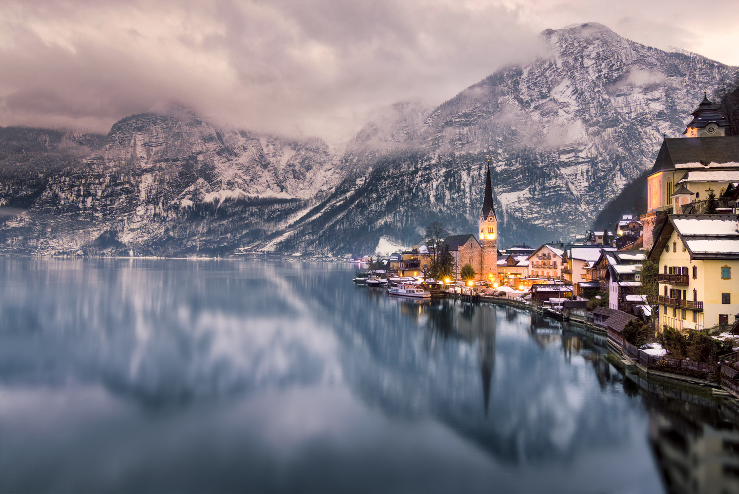 Sony SLT-A58 + 20mm F2.8 sample photo. Hallstatt photography