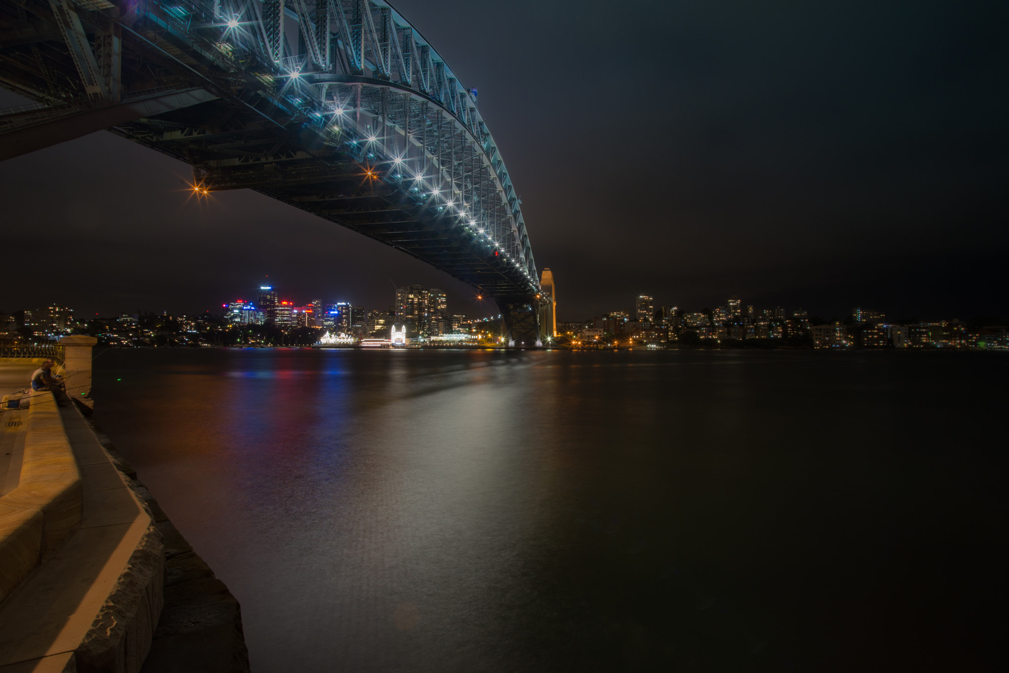 Nikon D610 + Sigma 17-35mm F2.8-4 EX DG  Aspherical HSM sample photo. Sydney harbour bridge photography