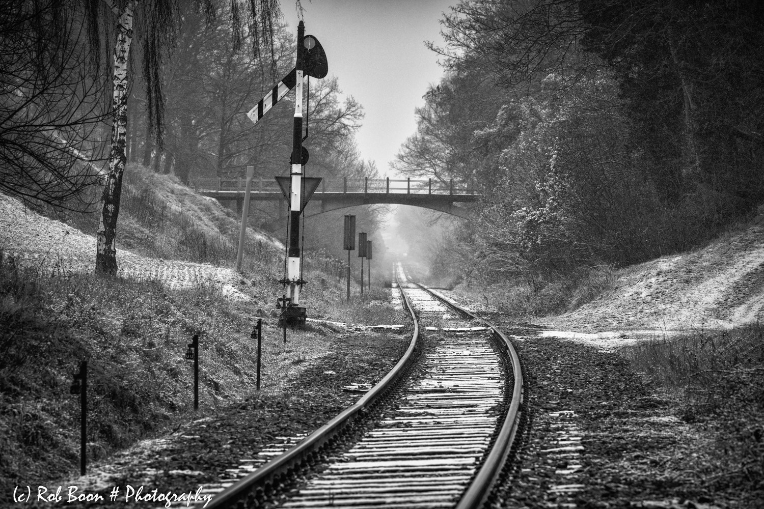 Canon EOS 5DS sample photo. Endless railway track 3 photography