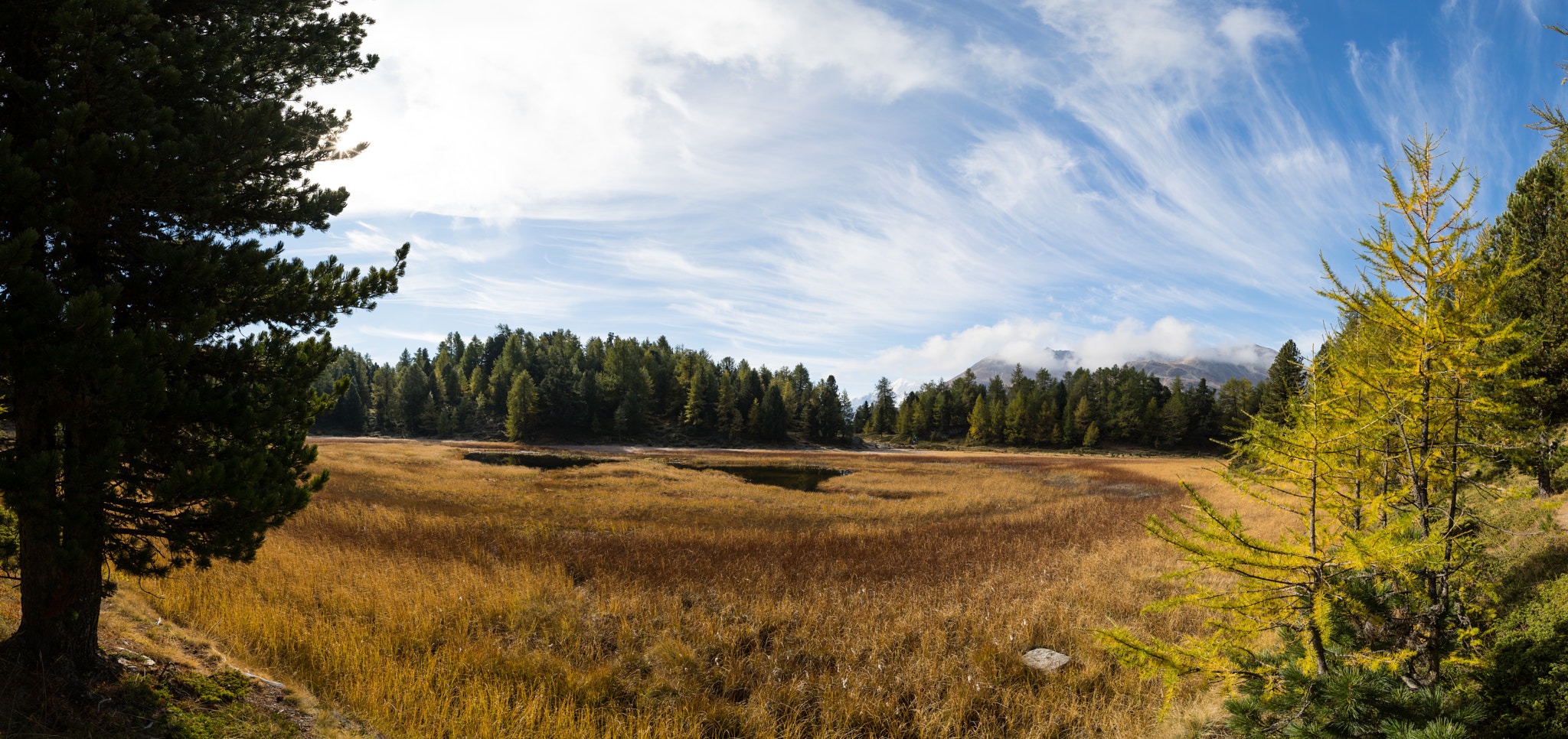 Sony a7 II + Voigtlander SUPER WIDE-HELIAR 15mm F4.5 III sample photo. Moorsee moosalp photography