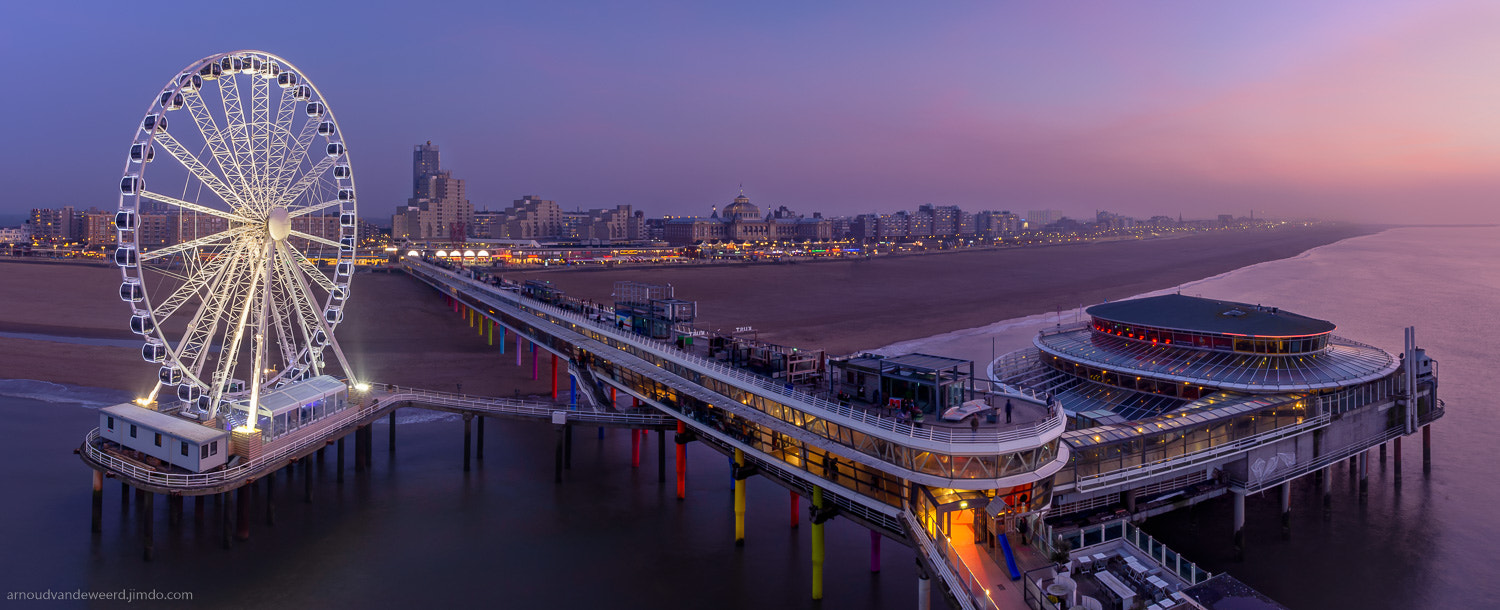 Nikon D7200 sample photo. Panorama scheveningen photography