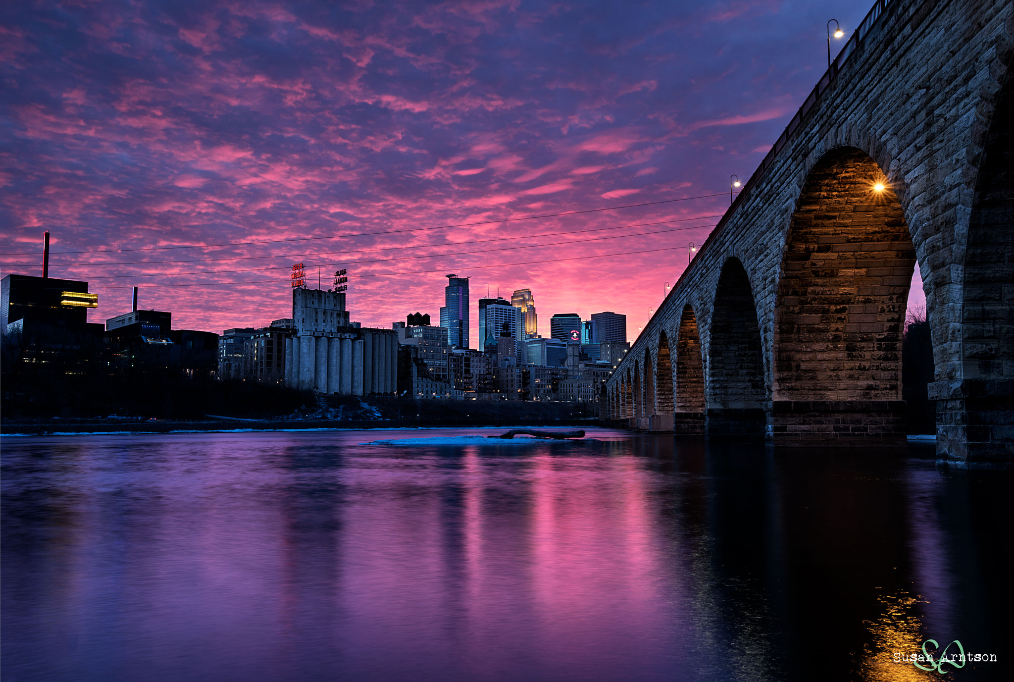 HD PENTAX-D FA 15-30mm F2.8 ED SDM WR sample photo. Stone arch at sunset photography