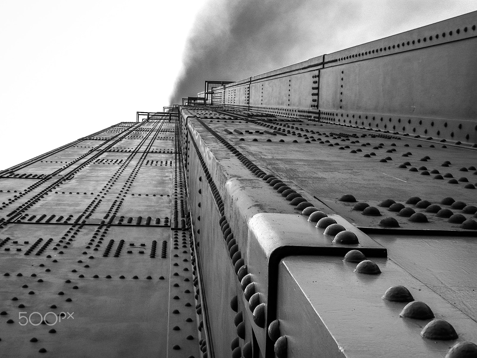 Nikon E5000 sample photo. Shadow on the fog 3 / golden gate, san francisco photography