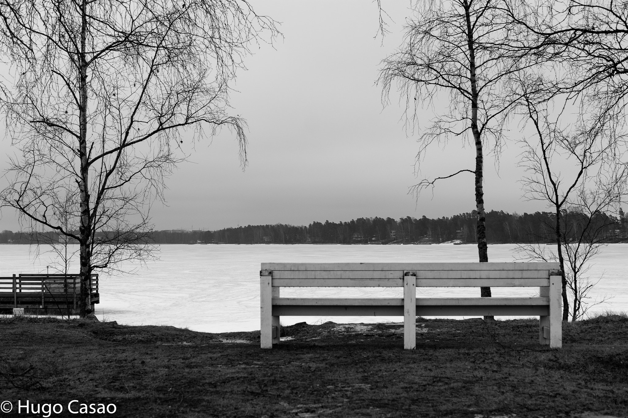 Sony Alpha DSLR-A380 sample photo. Just a bench photography