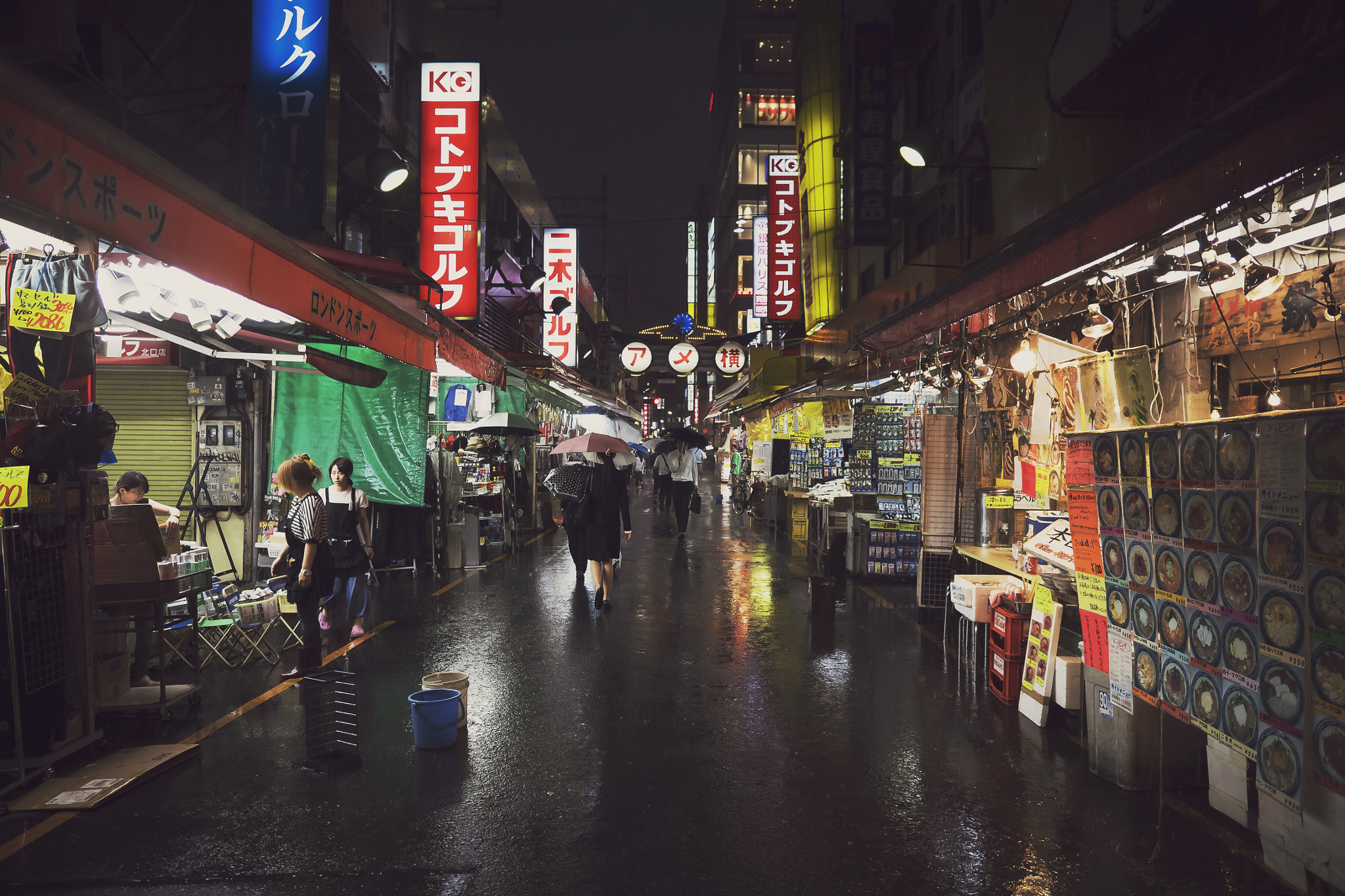 Olympus OM-D E-M5 II sample photo. Street of ameyoko photography