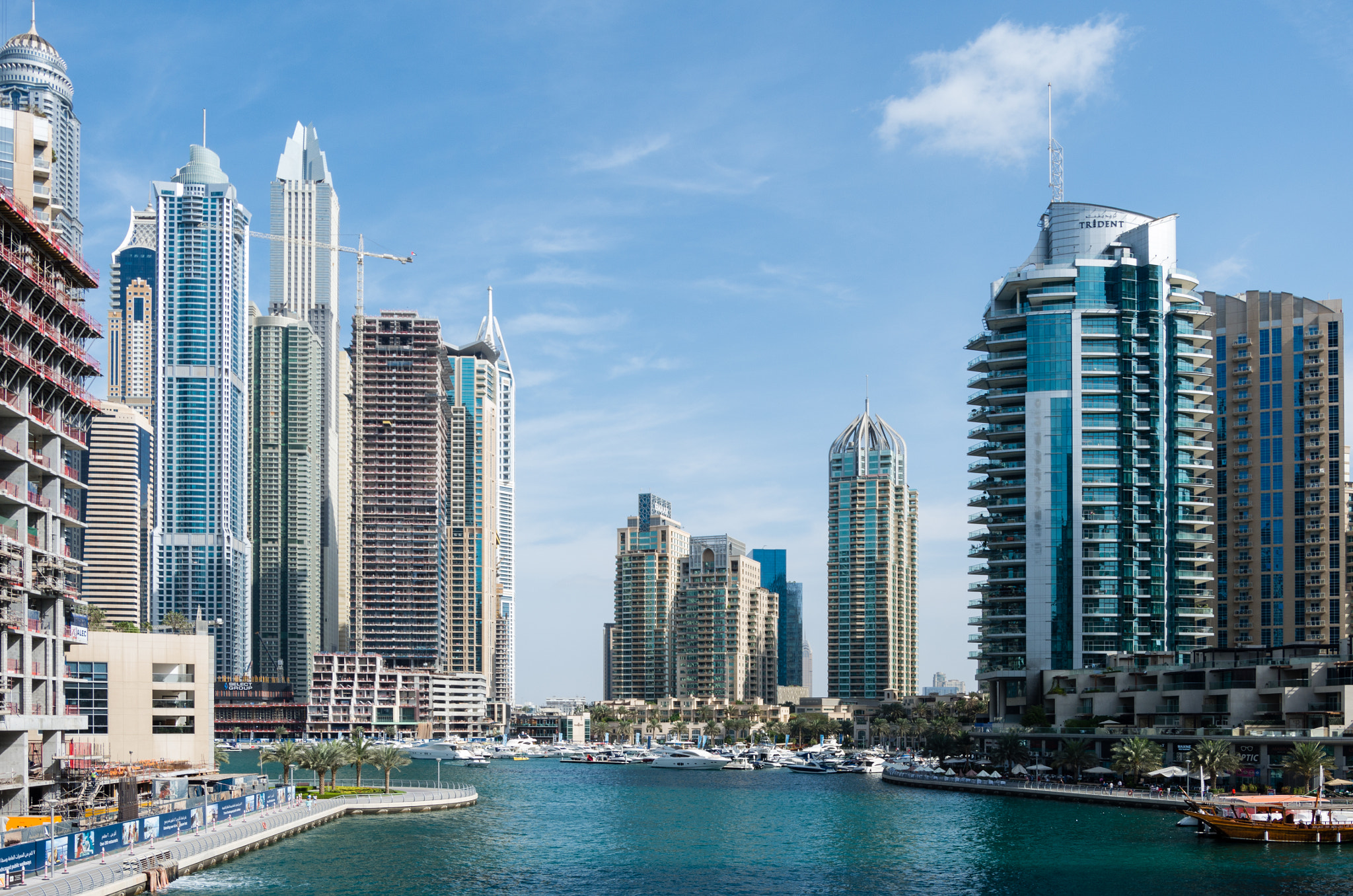 Pentax K-30 sample photo. Dubai marina photography