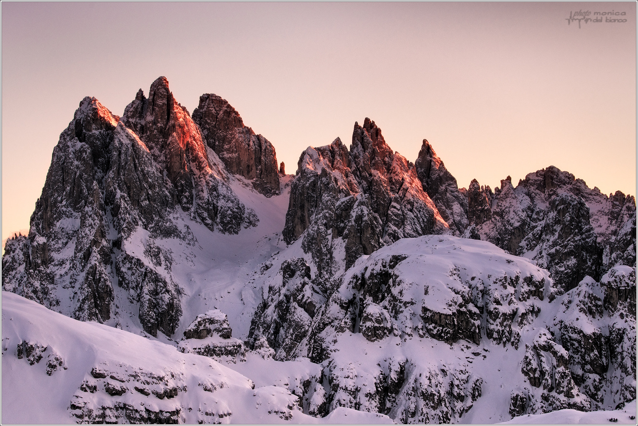 Nikon AF-S Nikkor 70-200mm F4G ED VR sample photo. Tre cime photography