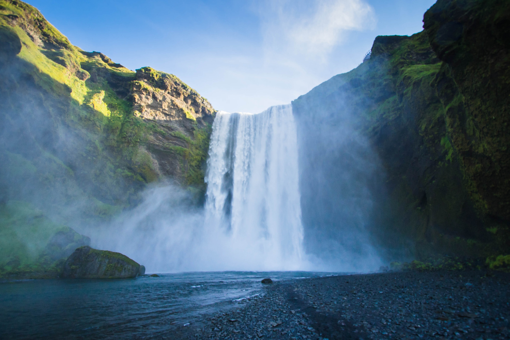 Canon EF-S 10-22mm F3.5-4.5 USM sample photo. Skógafoss photography