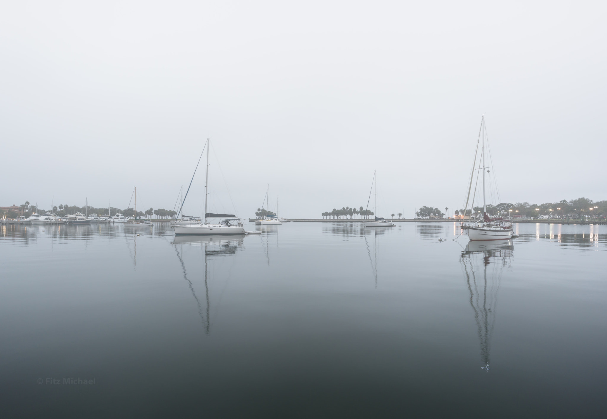 E 21mm F2.8 sample photo. Foggy sunday morning photography