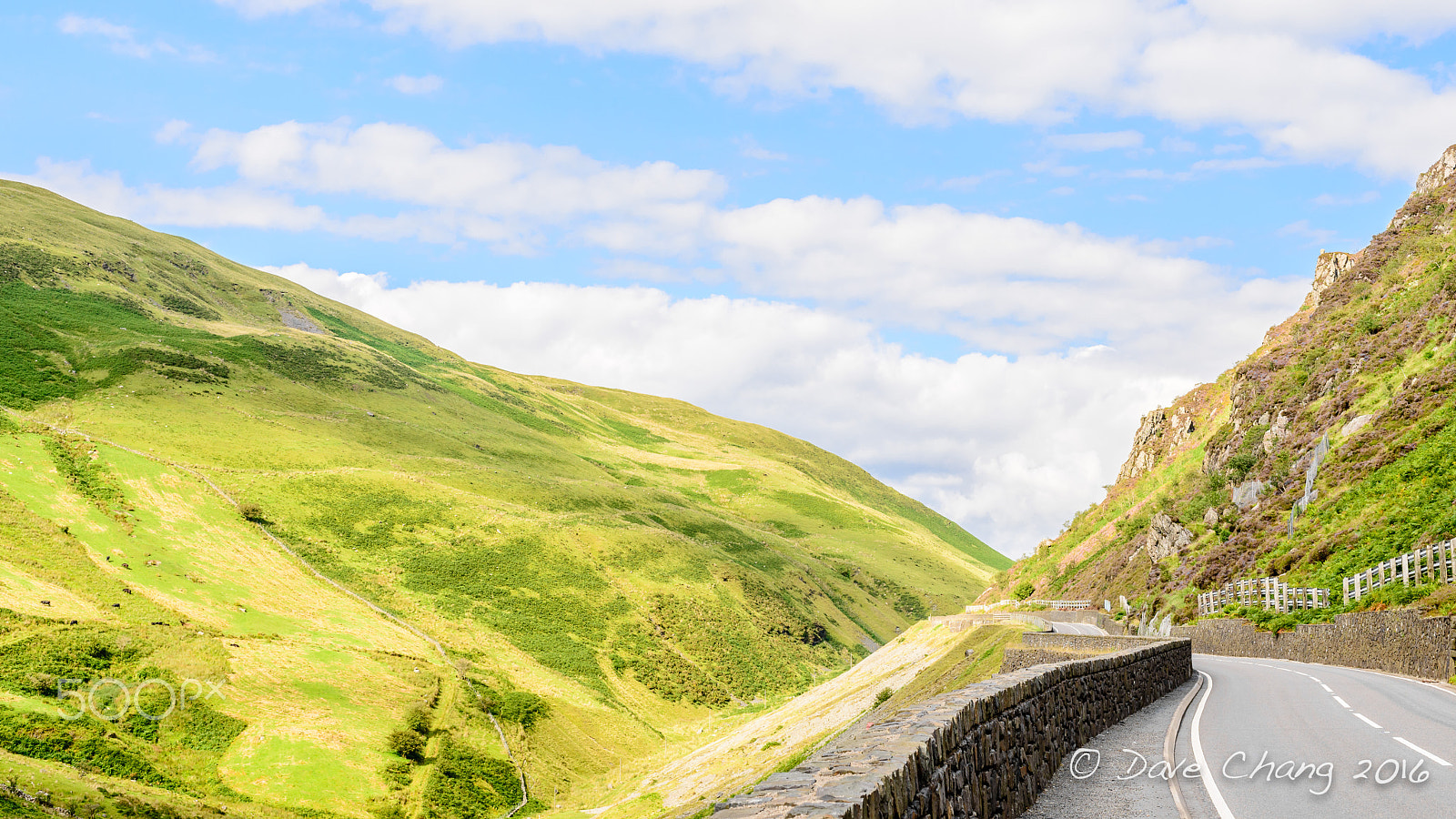 Nikon D600 sample photo. Road to lake bala (llyyn tegid) photography