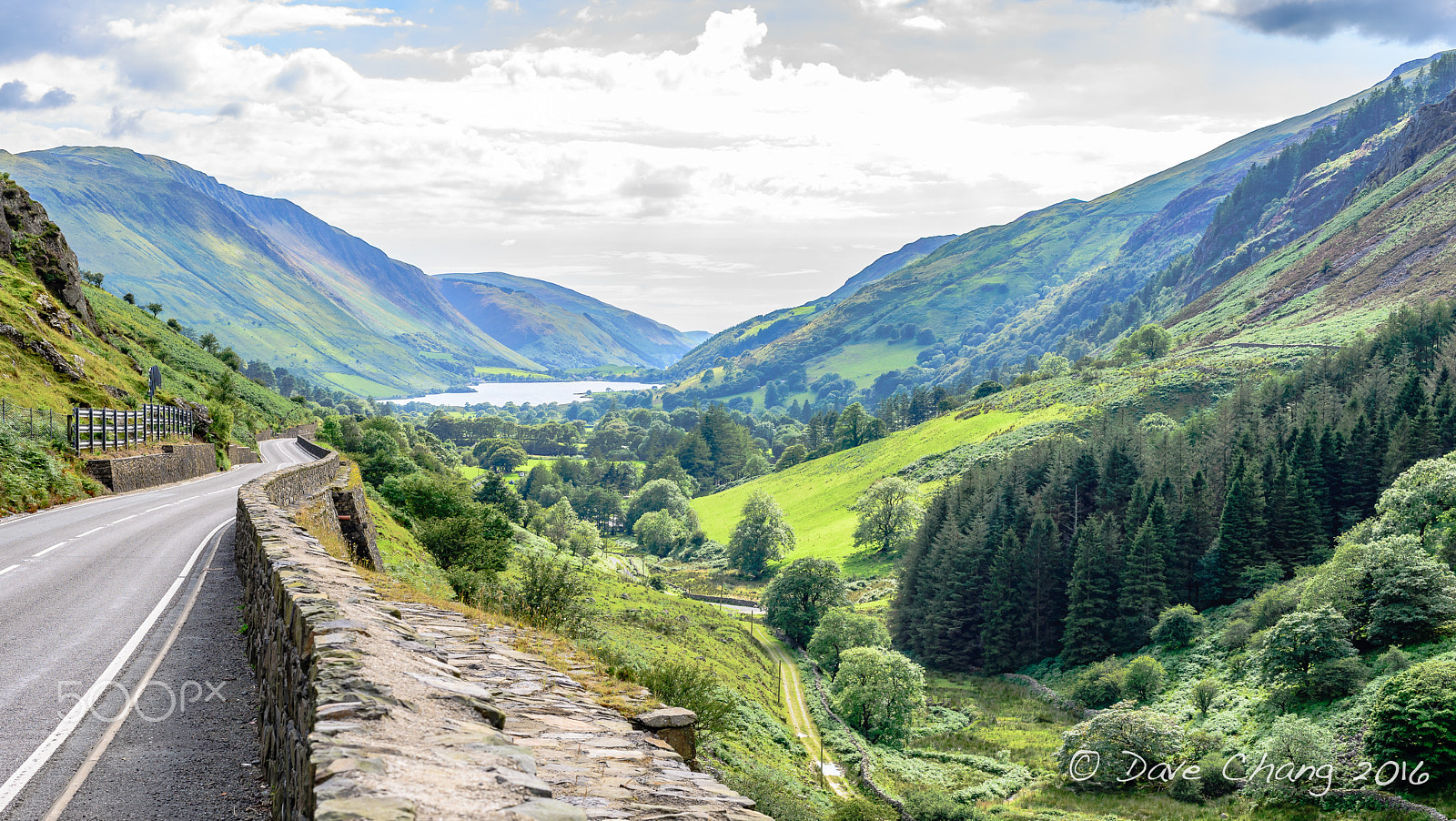 Nikon D600 sample photo. Road to lake bala (llyyn tegid) photography