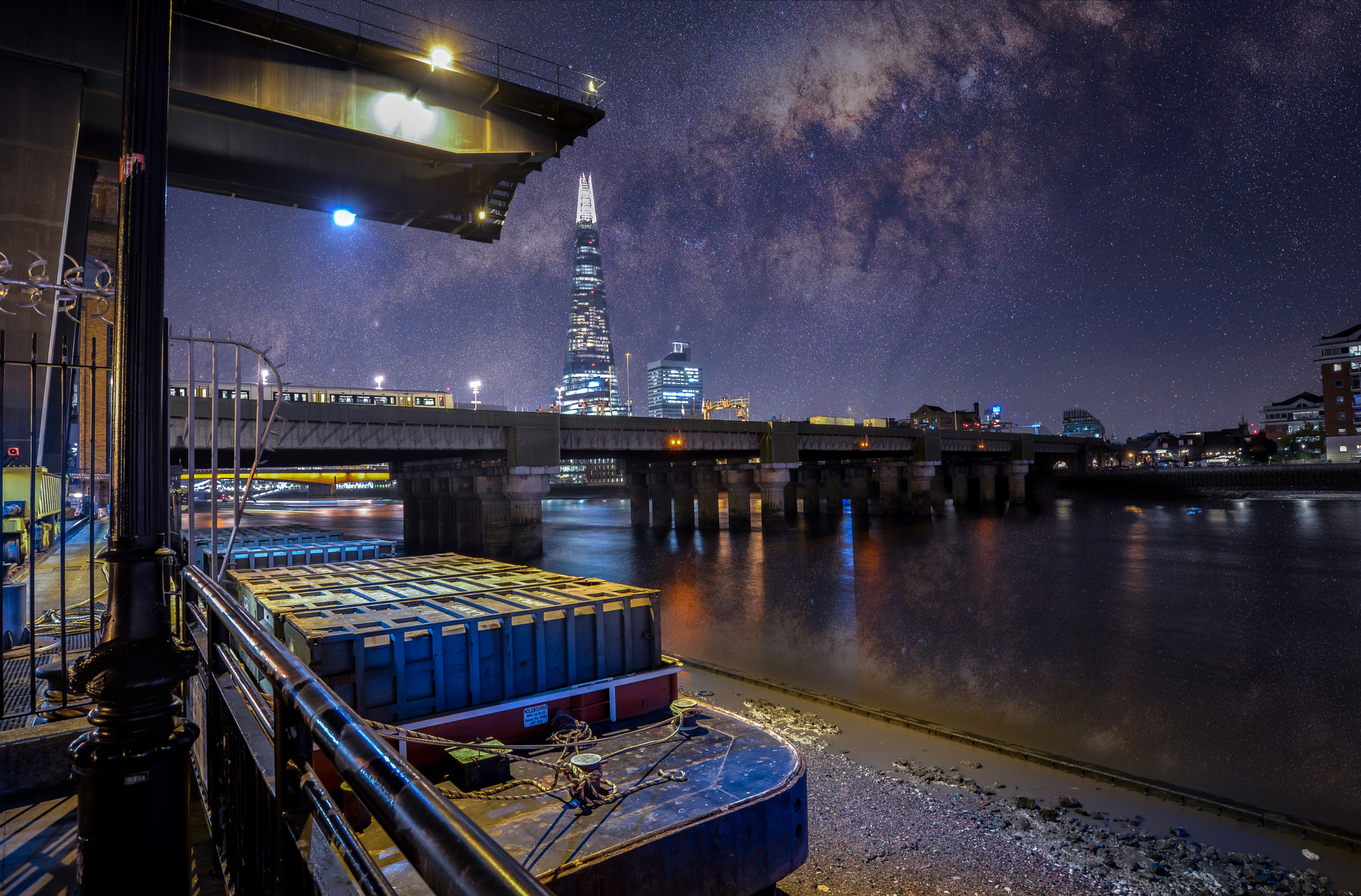 Nikon D600 sample photo. Starry london photography