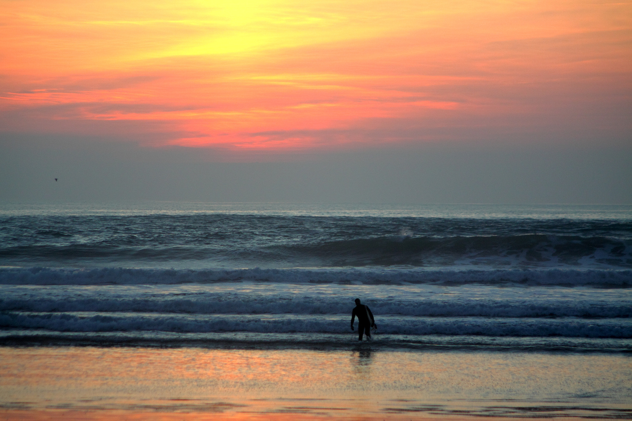 Canon EF 35-80mm f/4-5.6 sample photo. Surfing session finished photography
