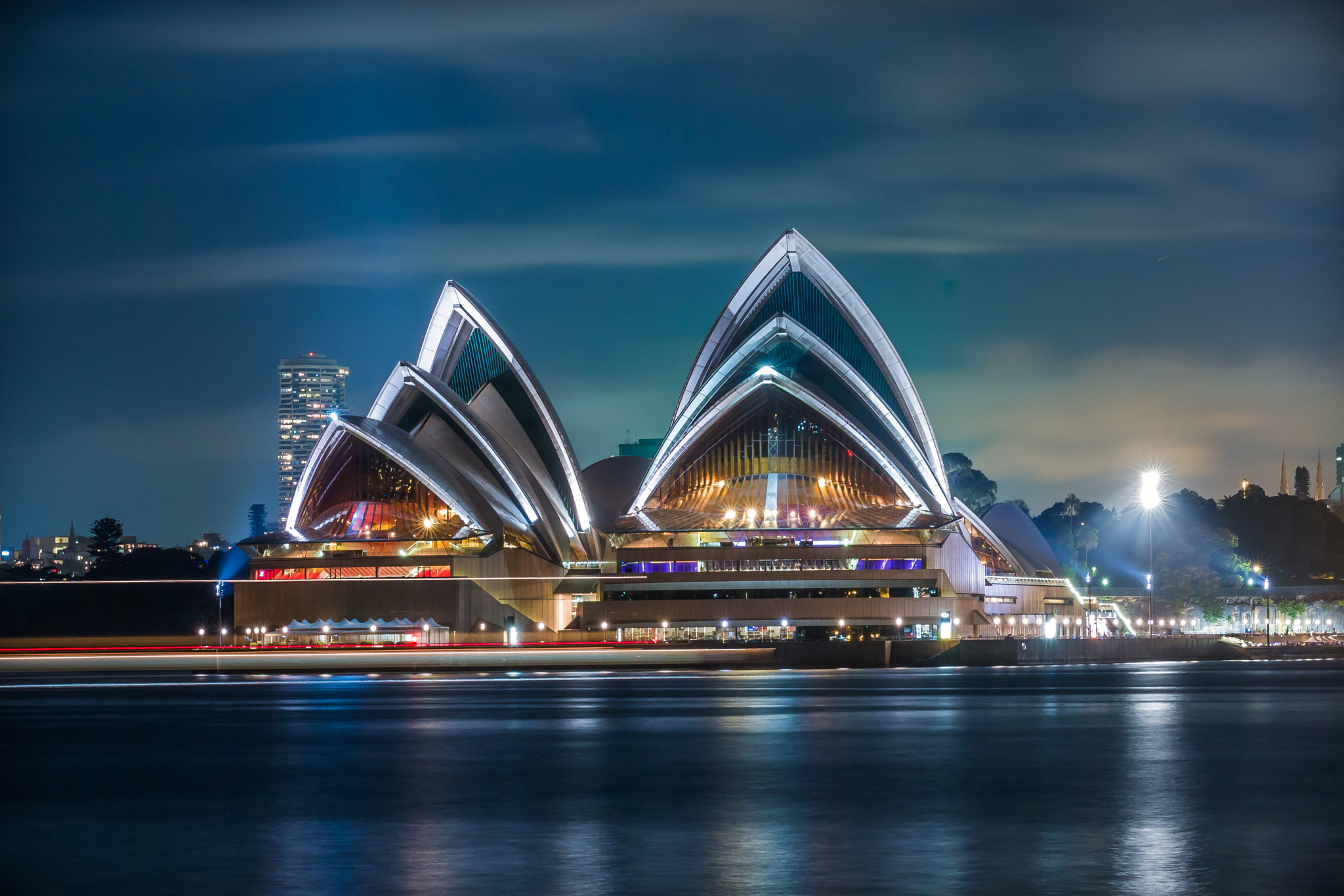 Sigma 50mm F1.4 EX DG HSM sample photo. The opera house photography