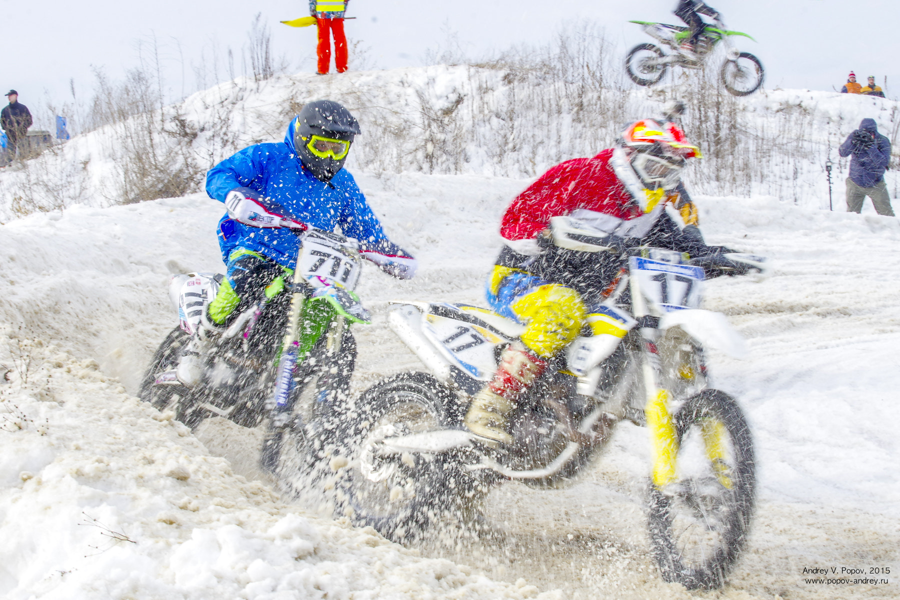 Pentax smc DA* 60-250mm F4.0 ED (IF) SDM sample photo. Winter motocross #2 photography