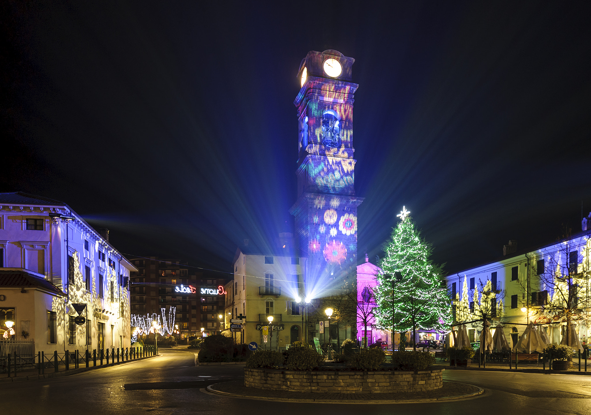 Nikon D300S sample photo. Christmas time in town photography