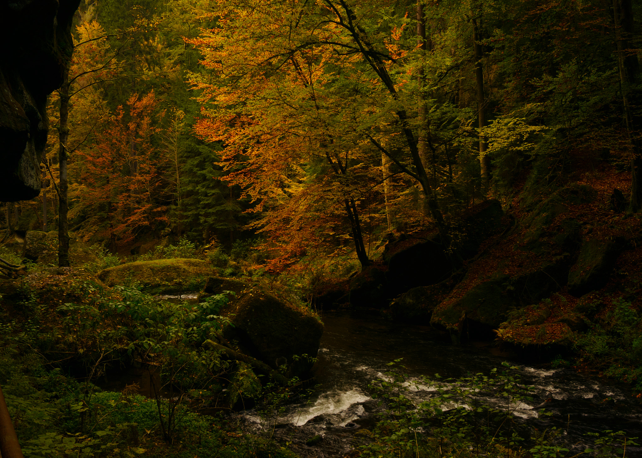 Sony Alpha NEX-6 sample photo. Klamm next to hrensko iv photography