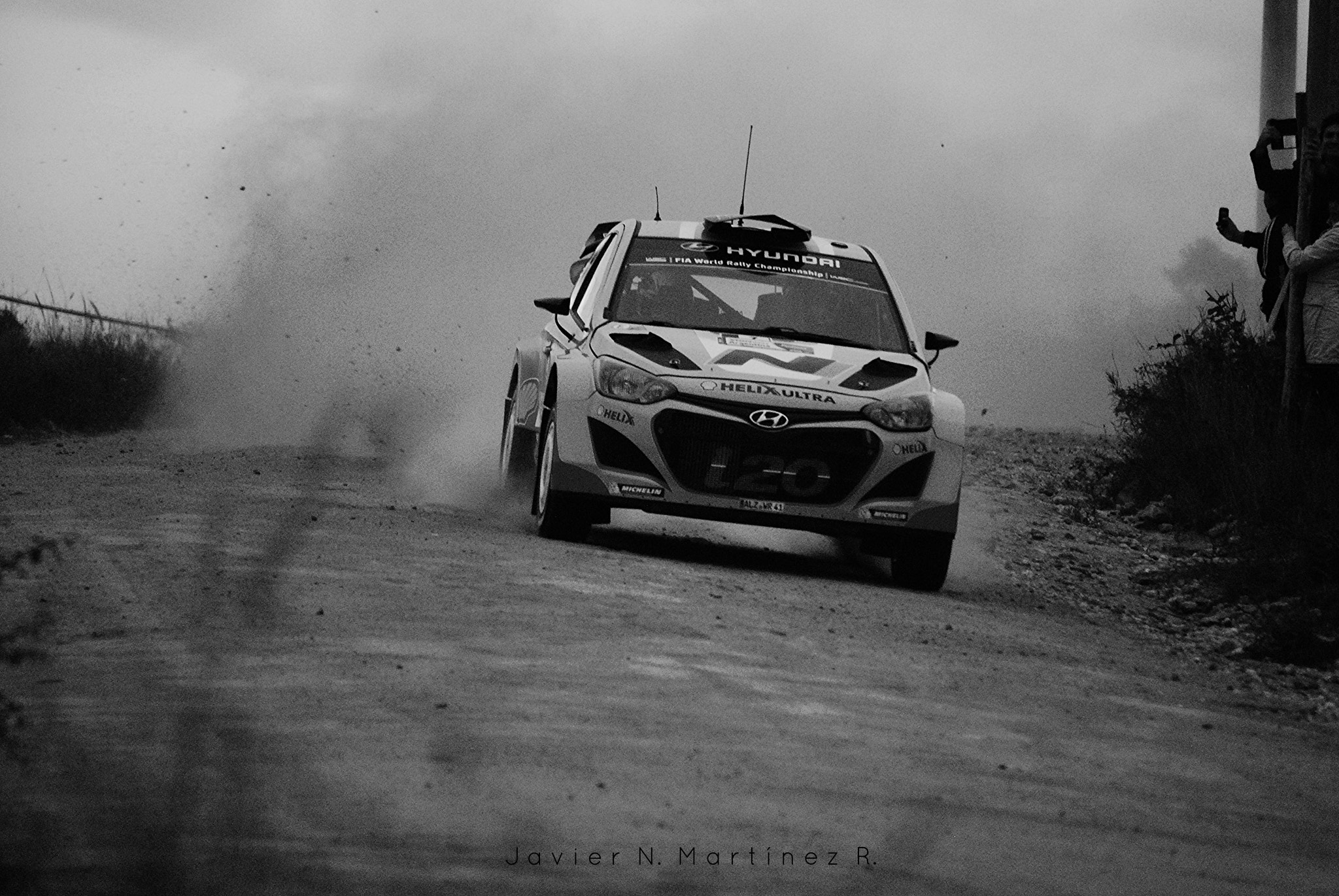 Nikon D3000 sample photo. Thierry neuville - wrc argentina 2014 photography