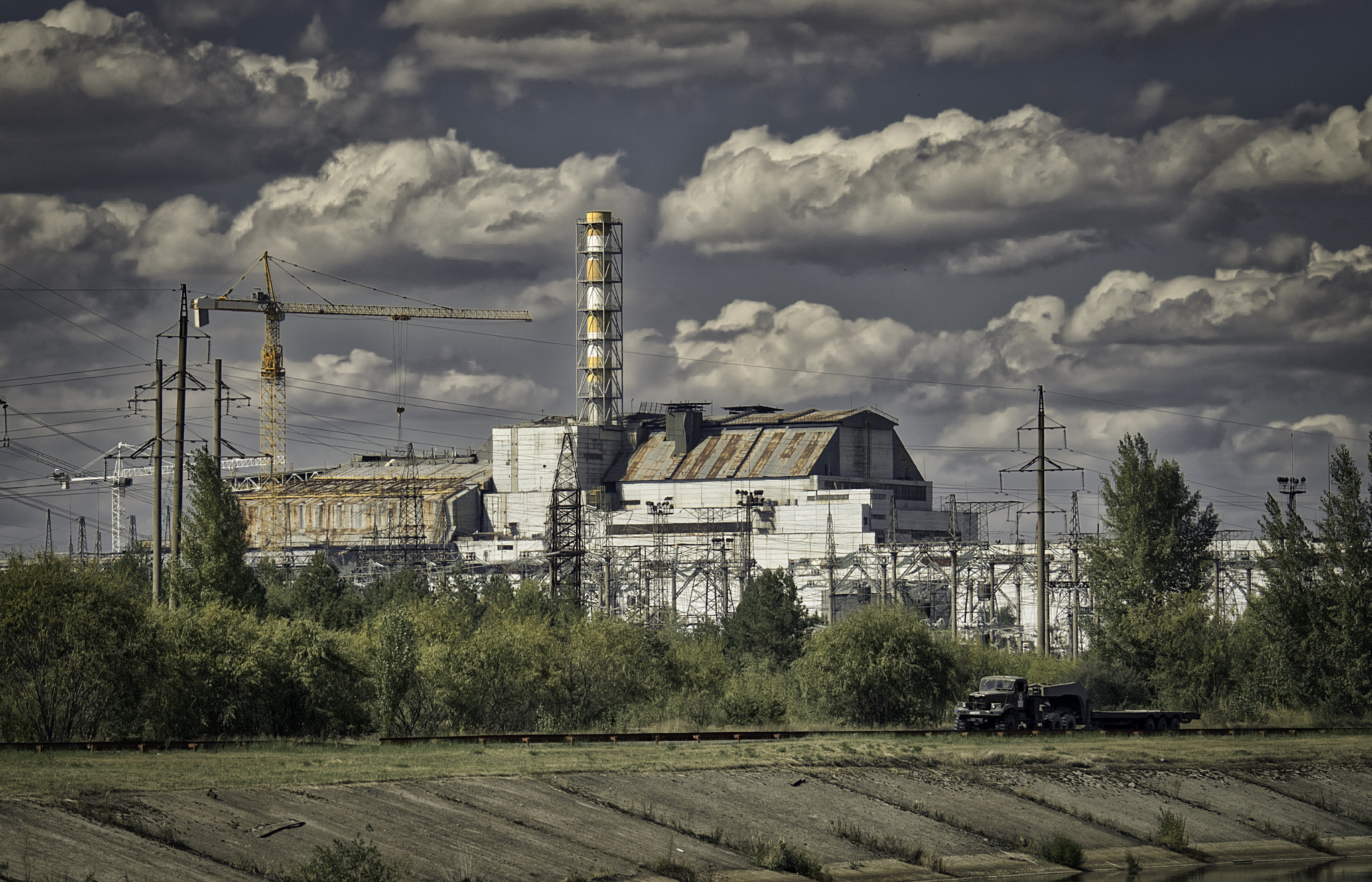 Sony a6300 sample photo. Reactor 4 (chernobyl power plant) photography