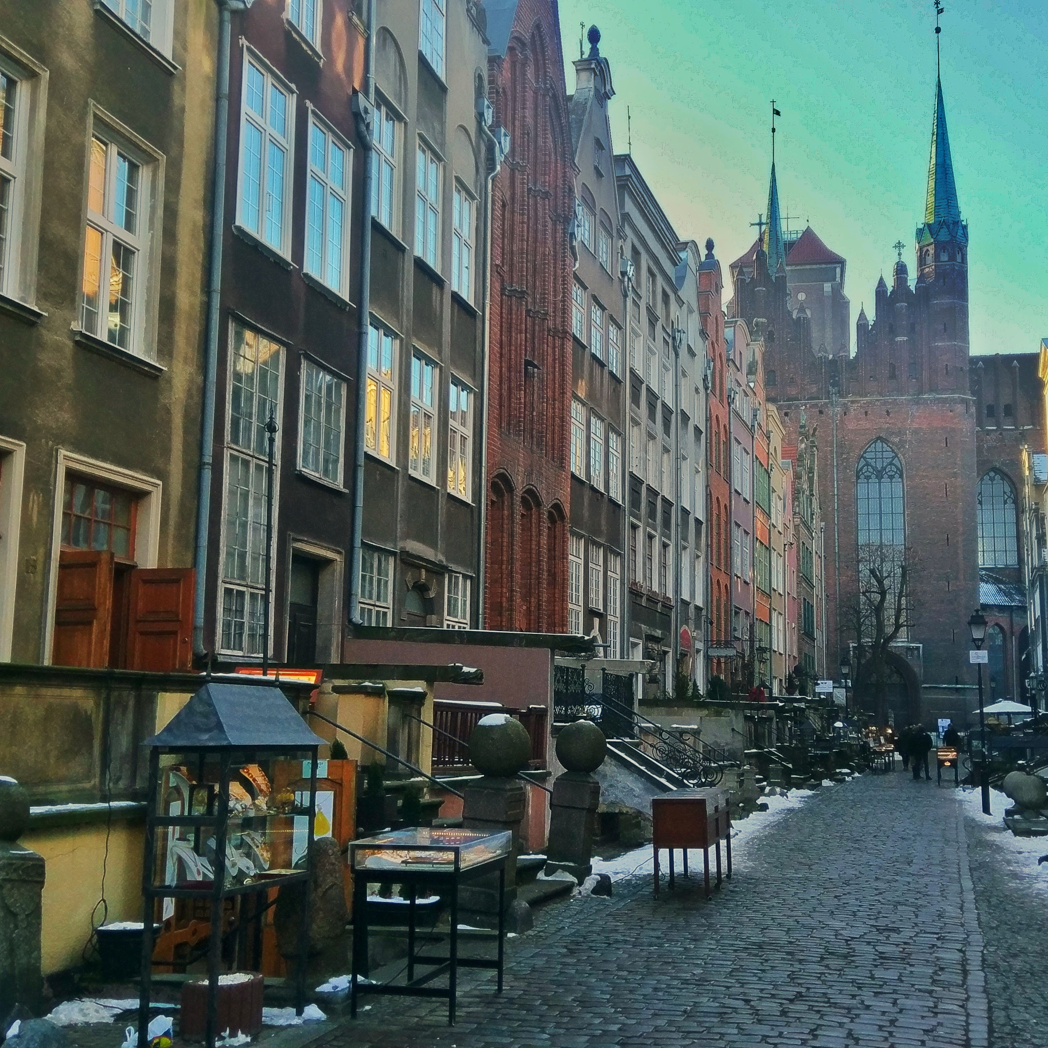 HTC M10 sample photo. Ulica mariacka gdansk photography