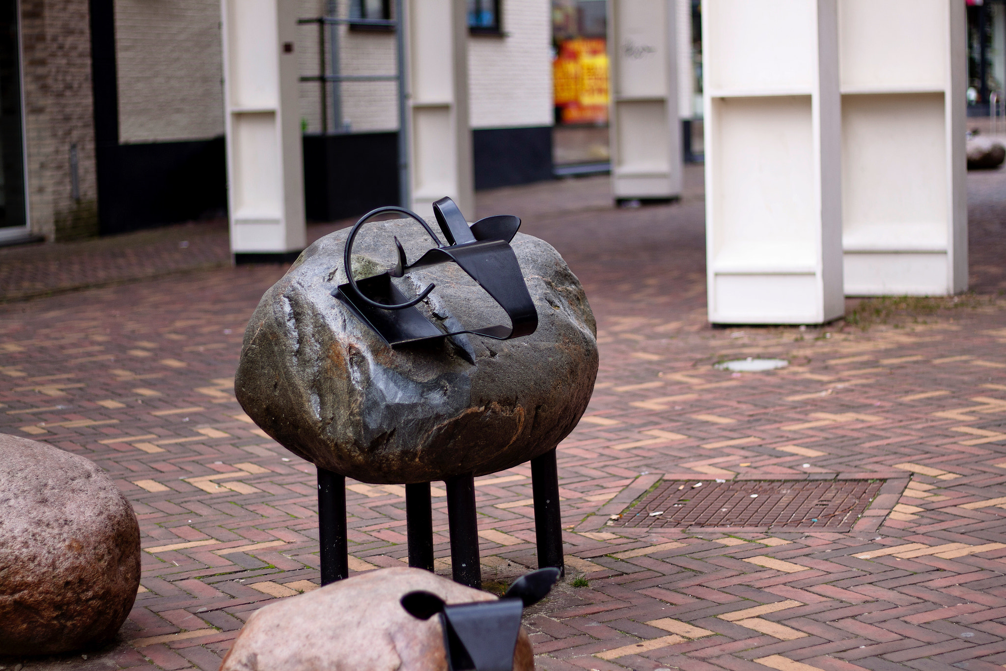 Canon EOS 500D (EOS Rebel T1i / EOS Kiss X3) + Canon EF 50mm F1.8 STM sample photo. Stone sheep @ bernhard van kreelpoort in veenendaal photography