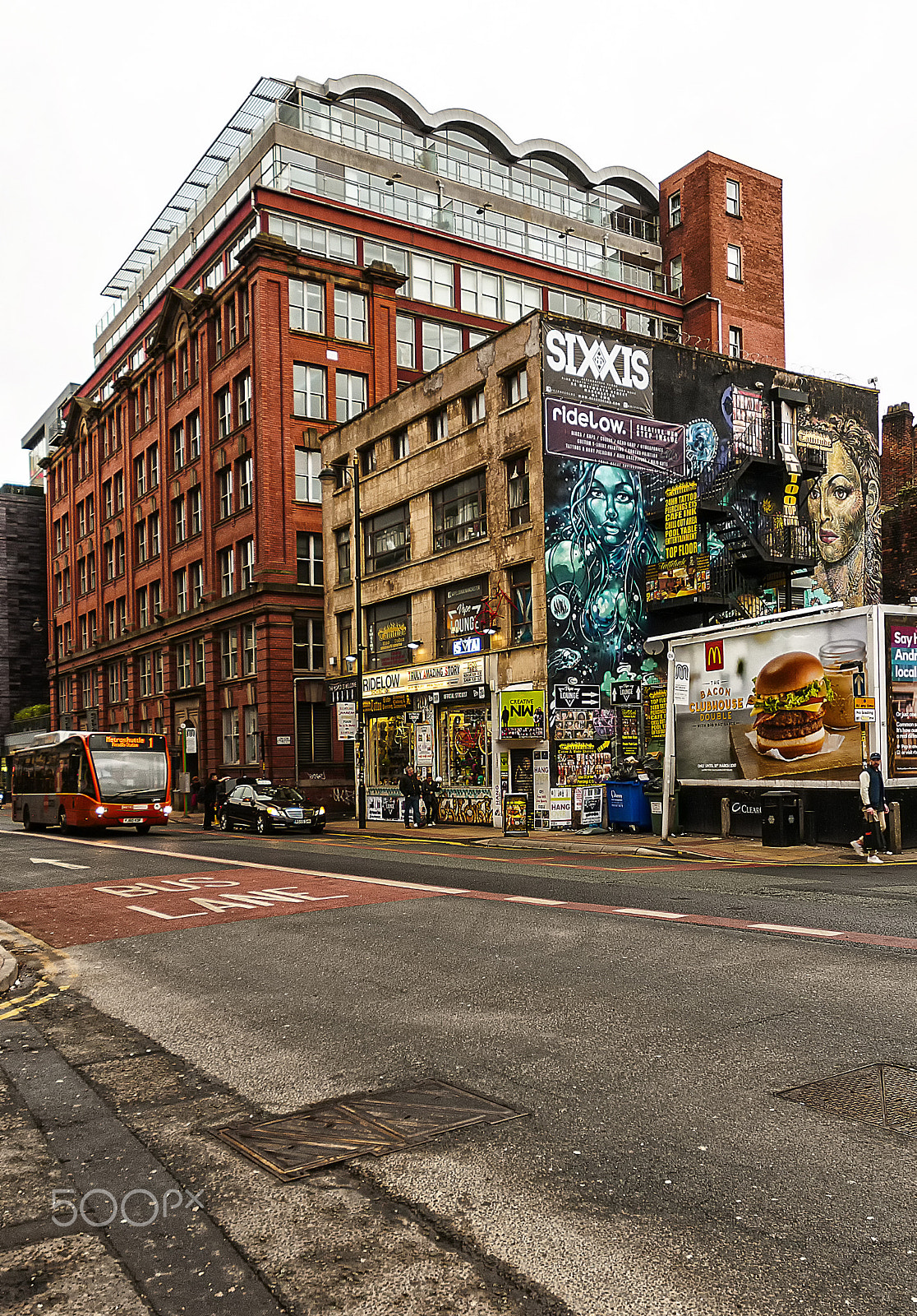Nikon D300S sample photo. The tattoo shop  3 photography