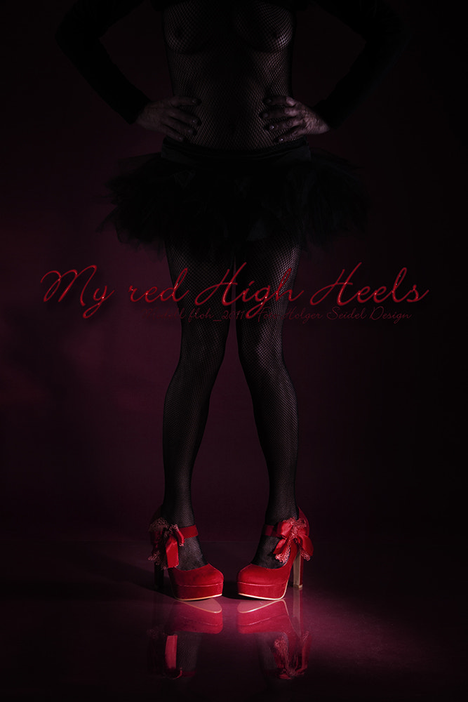 Canon EOS 50D sample photo. My red high heels  photography