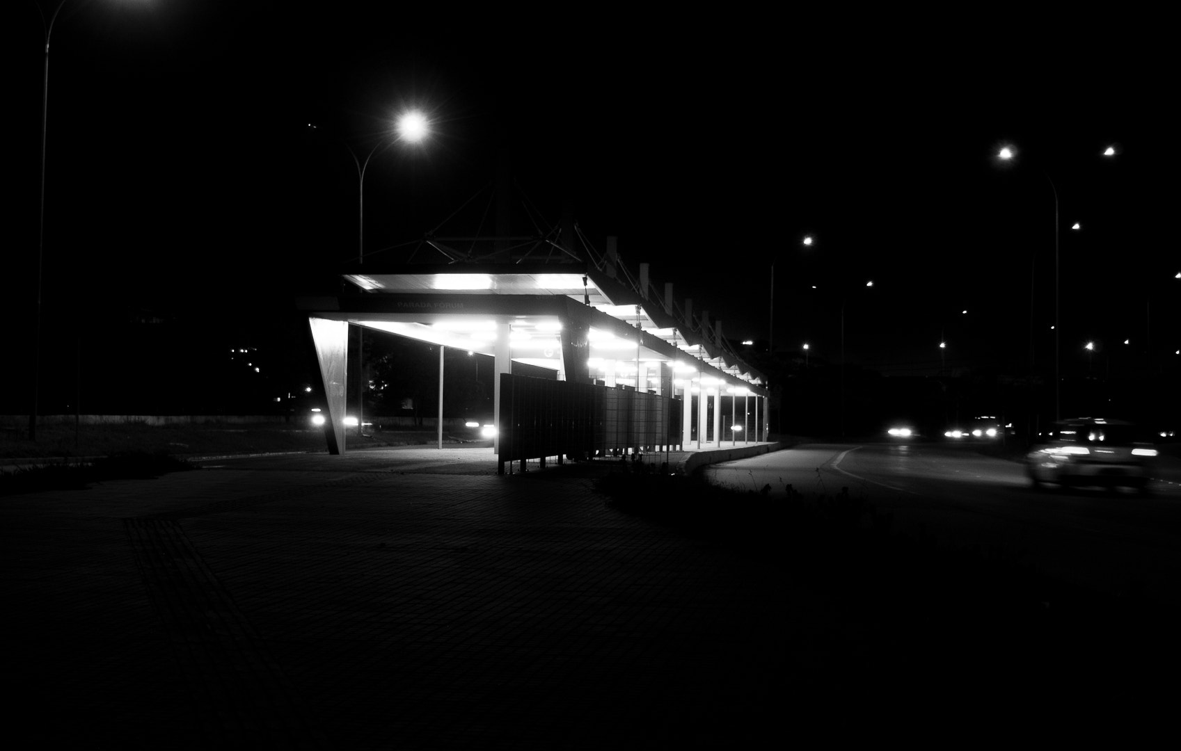 Olympus OM-D E-M5 sample photo. At night (170219) photography