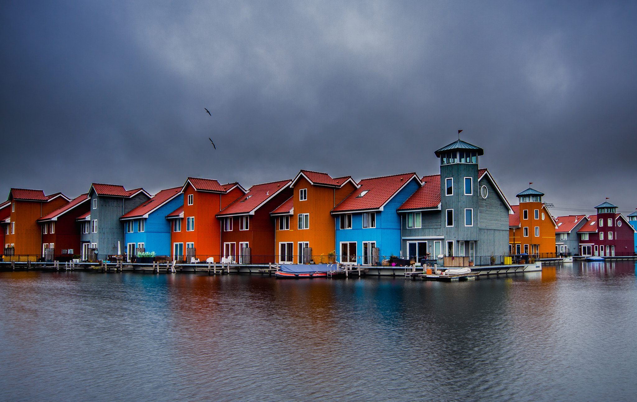 Canon EOS 50D sample photo. Reitdiephaven groningen photography