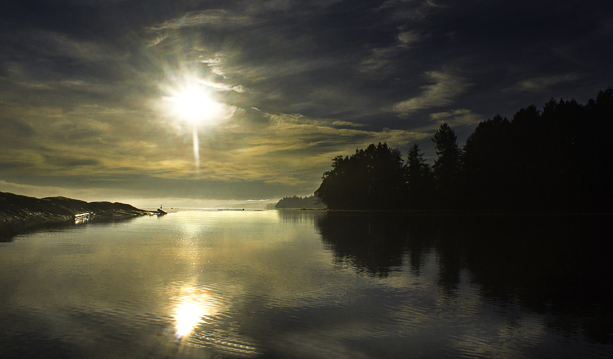 Sony Alpha DSLR-A700 sample photo. Ocean pass photography