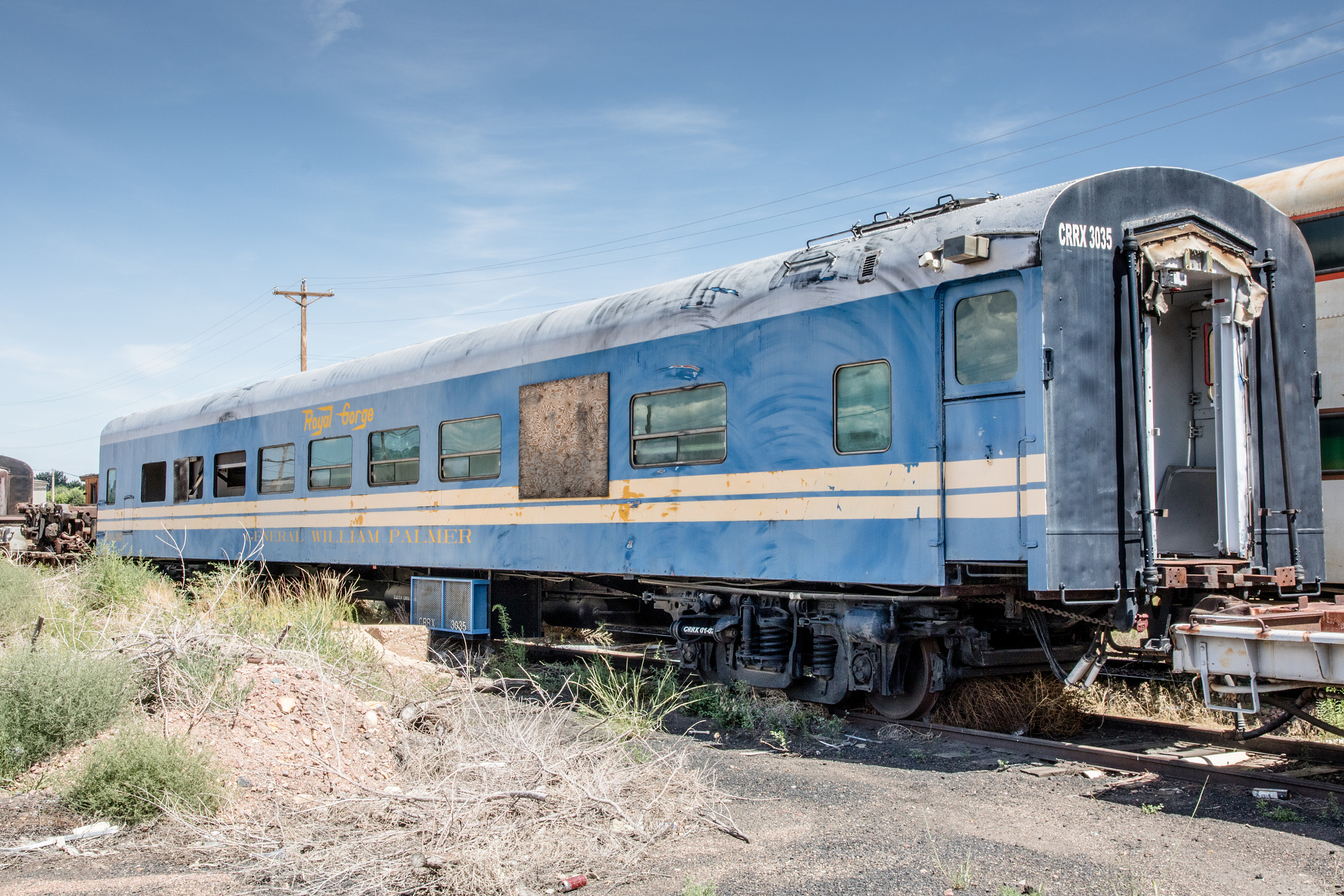 Canon EOS 7D Mark II sample photo. General william parker rail car. he founded the denver & rio grande railroad and the town of... photography