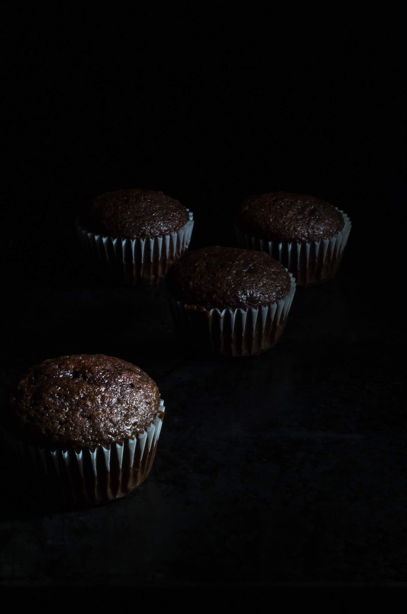 Pentax K-30 + Pentax smc DA 18-55mm F3.5-5.6 ED AL II (IF) sample photo. Lightpainted cupcakes photography