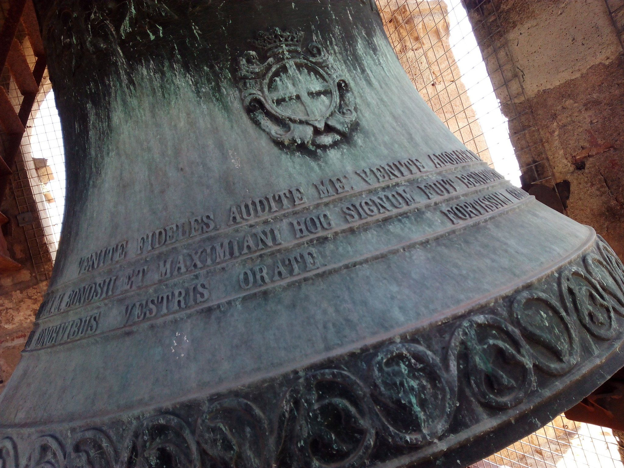 bq Aquaris E5 HD sample photo. Old church bell photography