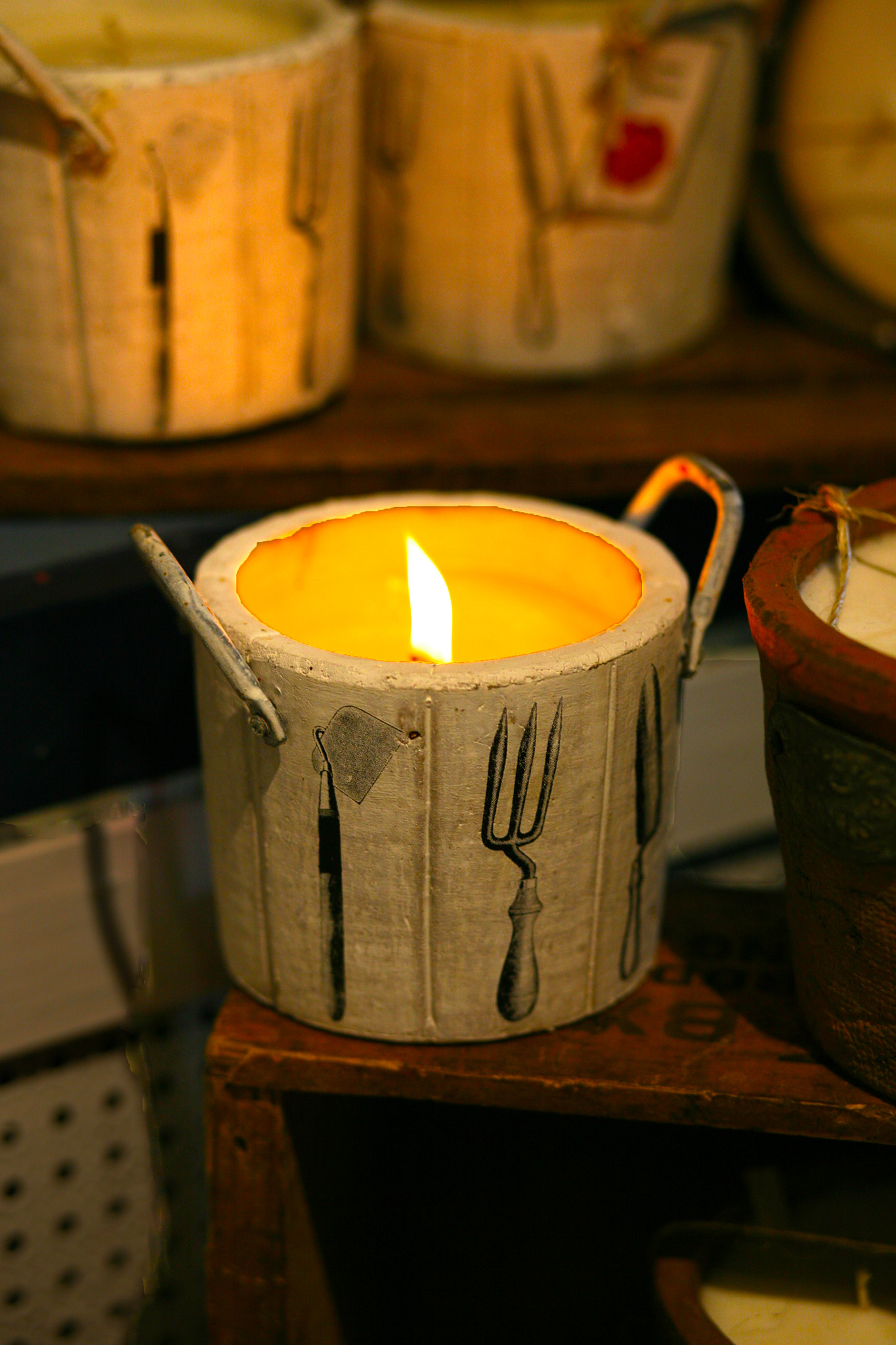Canon EOS 5D sample photo. Flame in the candle photography