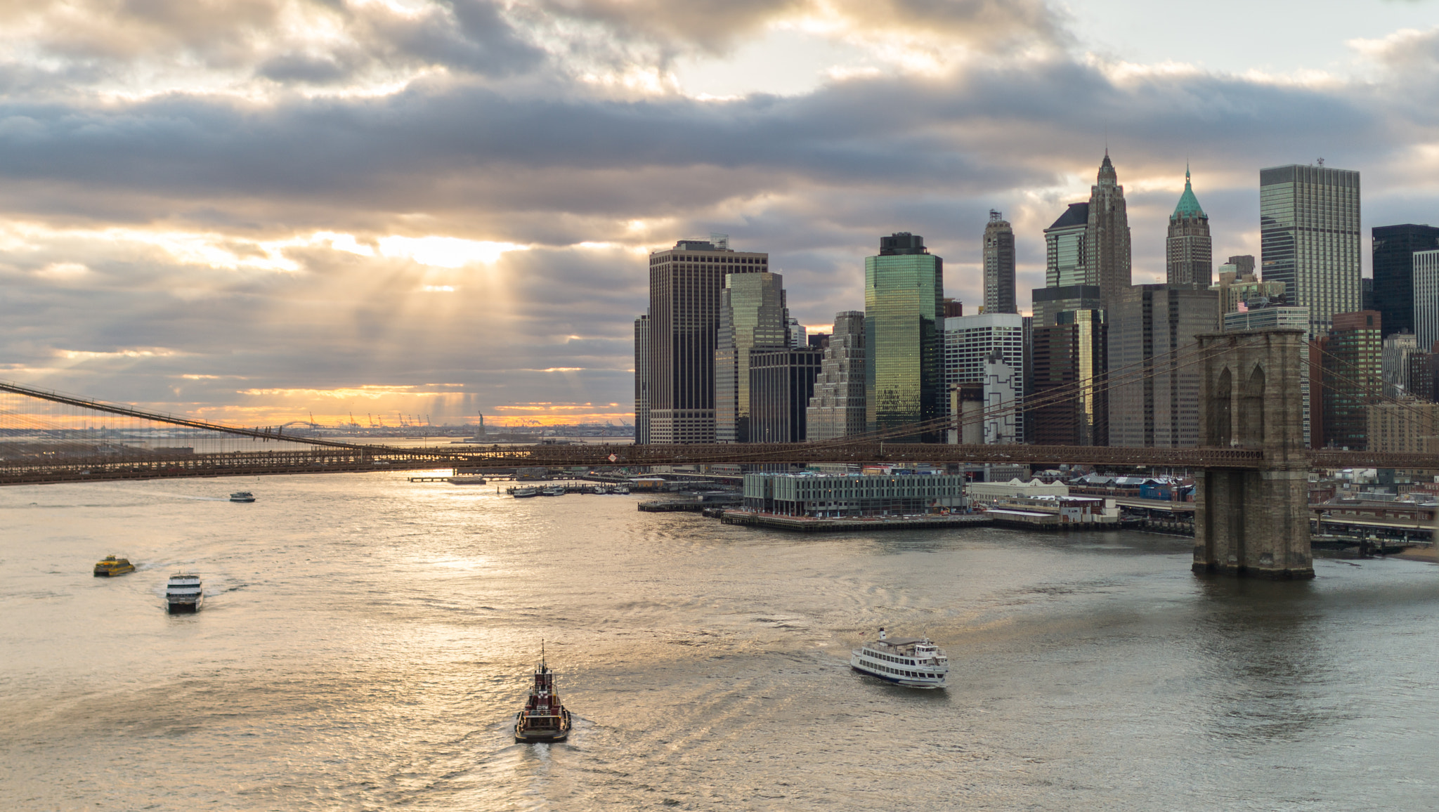 Nikon D4S + Nikon AF-S Nikkor 35mm F1.4G sample photo. New york city view from the manhattan bridge - 201 photography