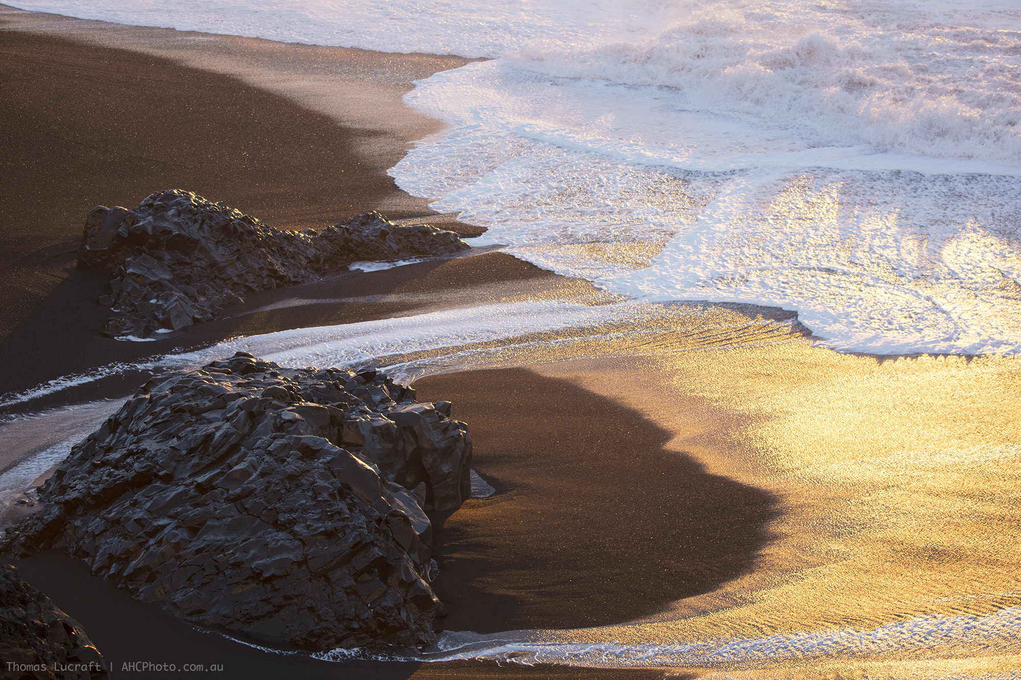 Canon EOS 5DS sample photo. Black sand sunrise photography