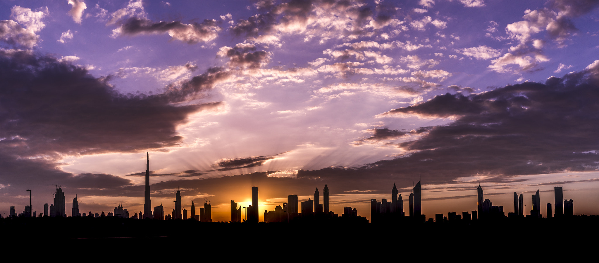 35mm F2.0 sample photo. Sunset - panorama photography