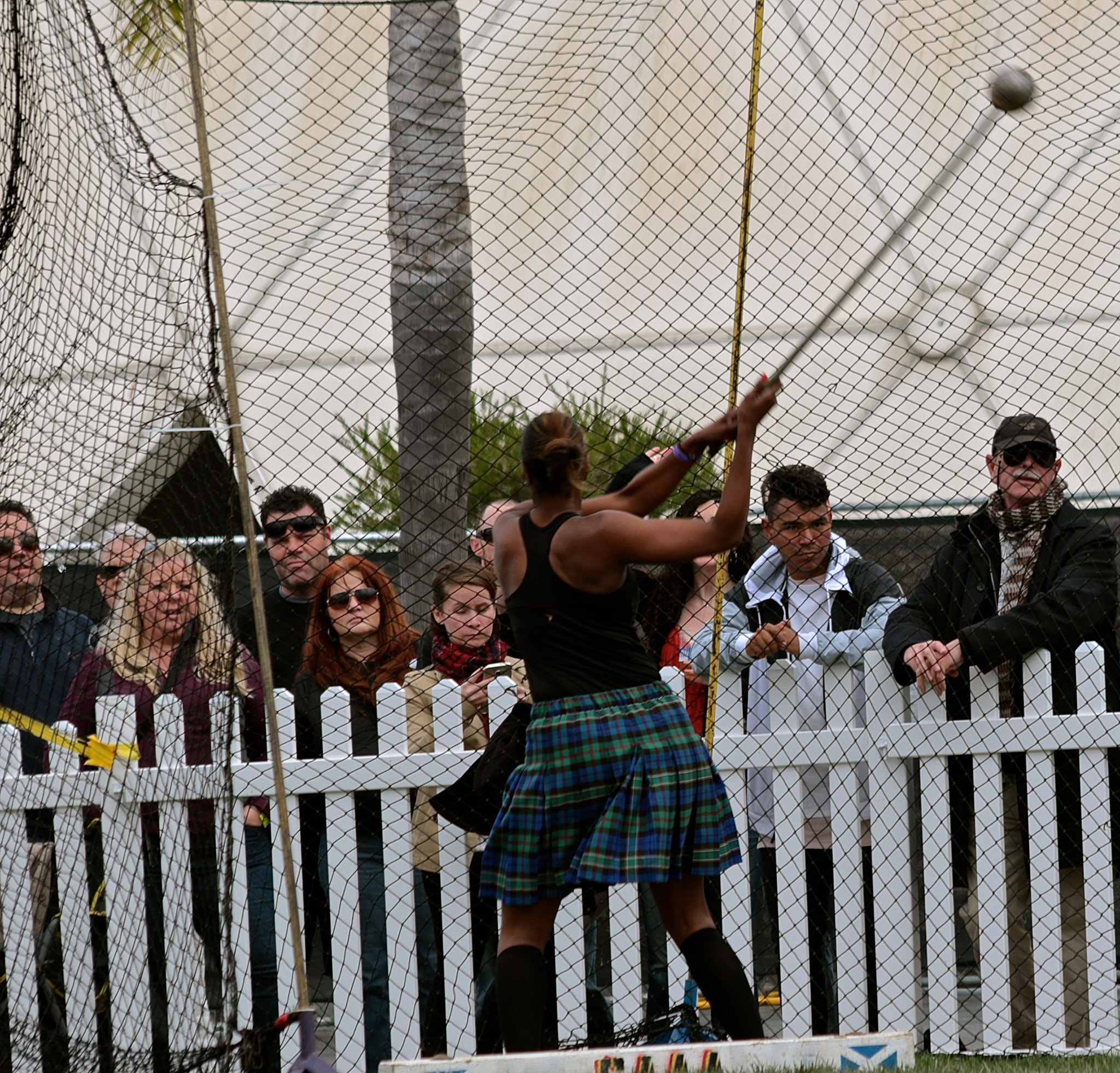 Canon EF 70-300mm F4-5.6 IS USM sample photo. Scottish highland games photography