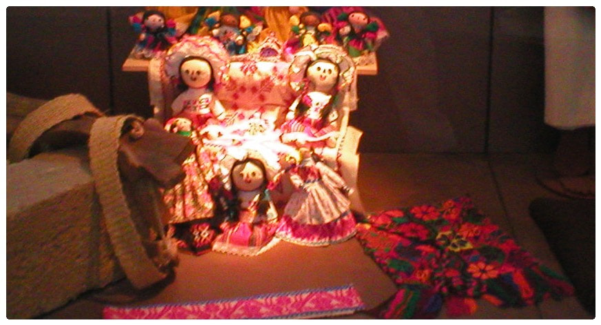 Olympus C120,D380 sample photo. Muñecas de trapo photography