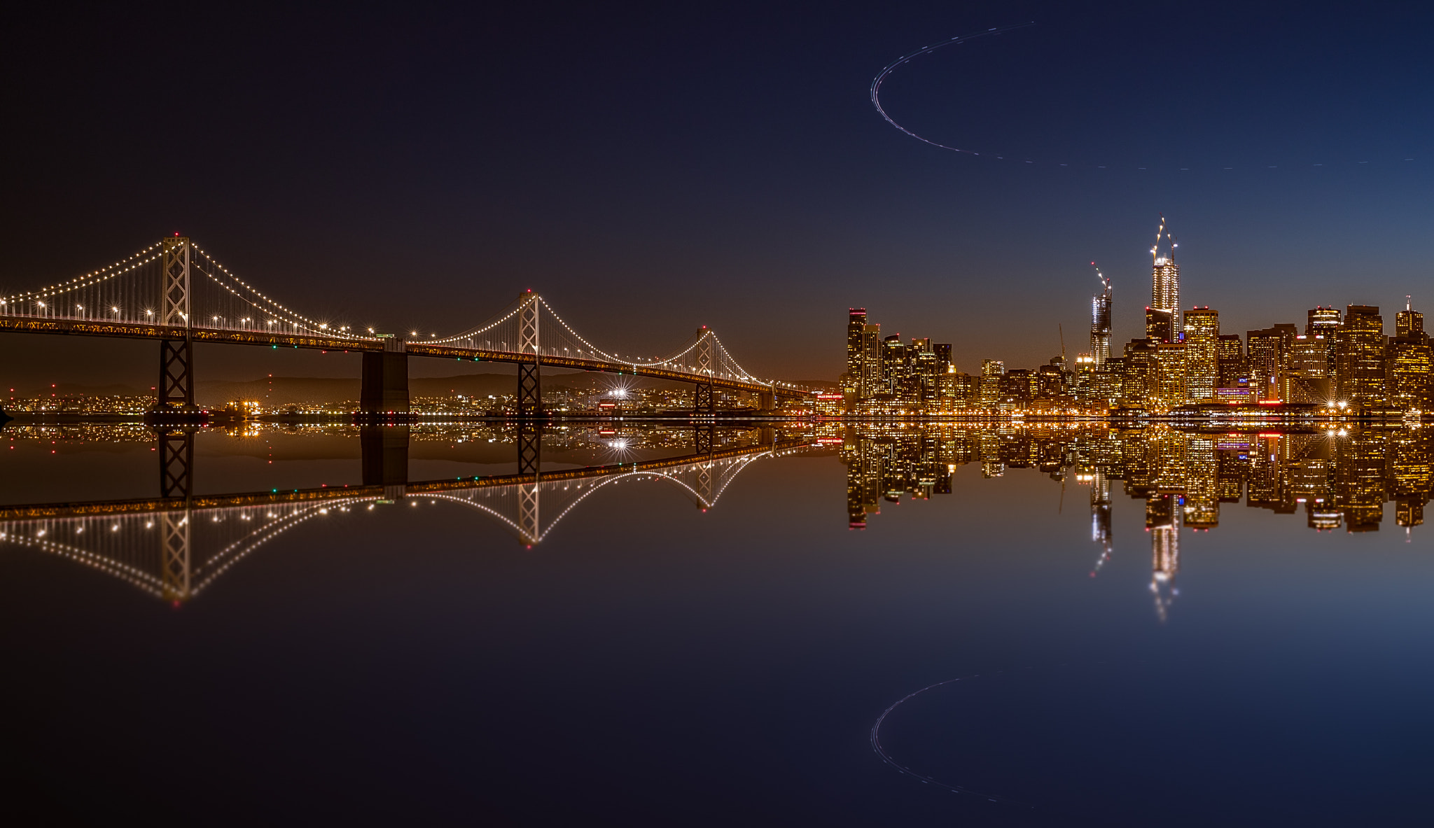 Canon EF 24-70mm F2.8L II USM sample photo. San francisco nightscape photography