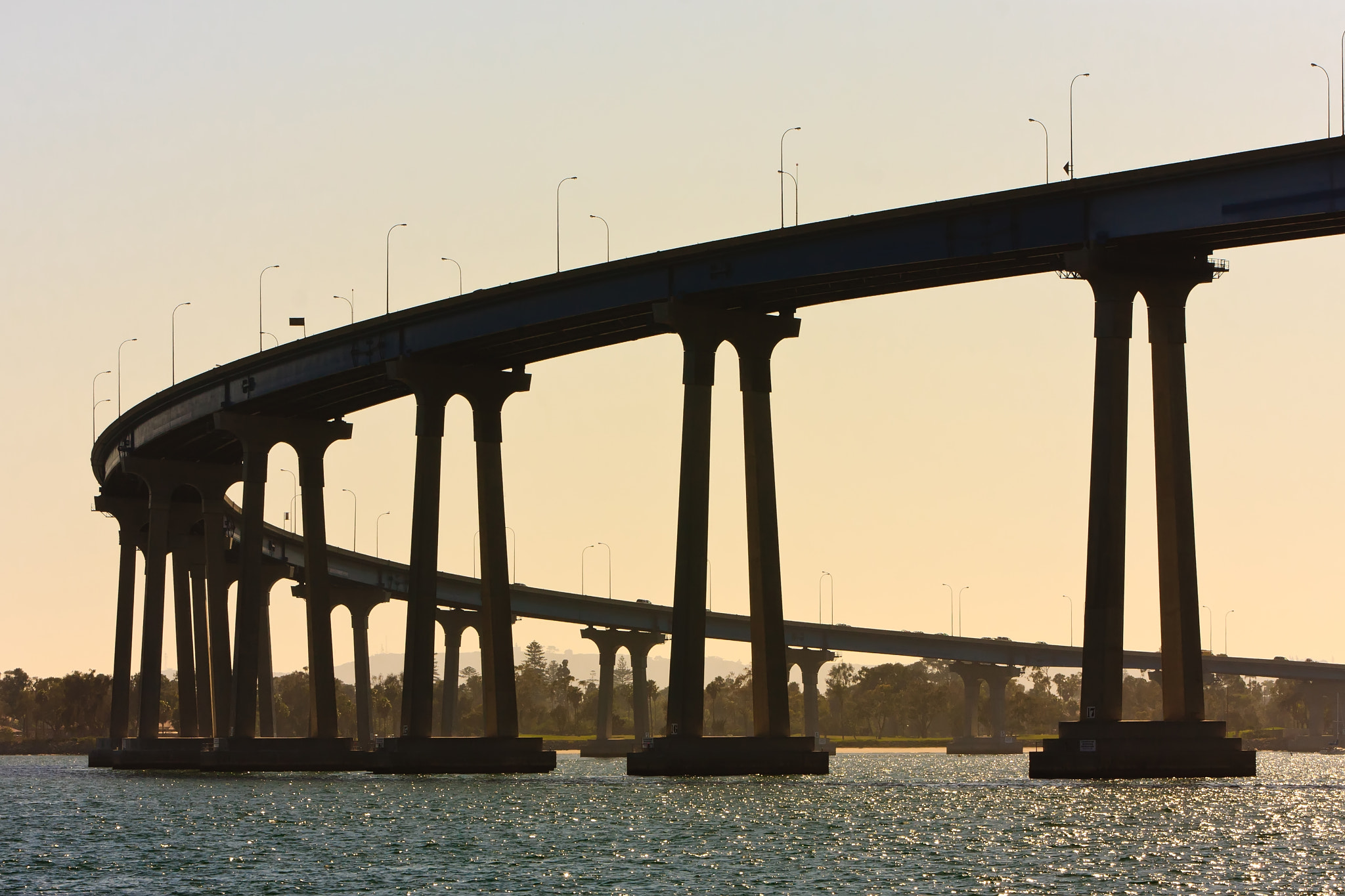 Canon EF 70-200mm F2.8L IS USM sample photo. San diego - coronado bridge photography