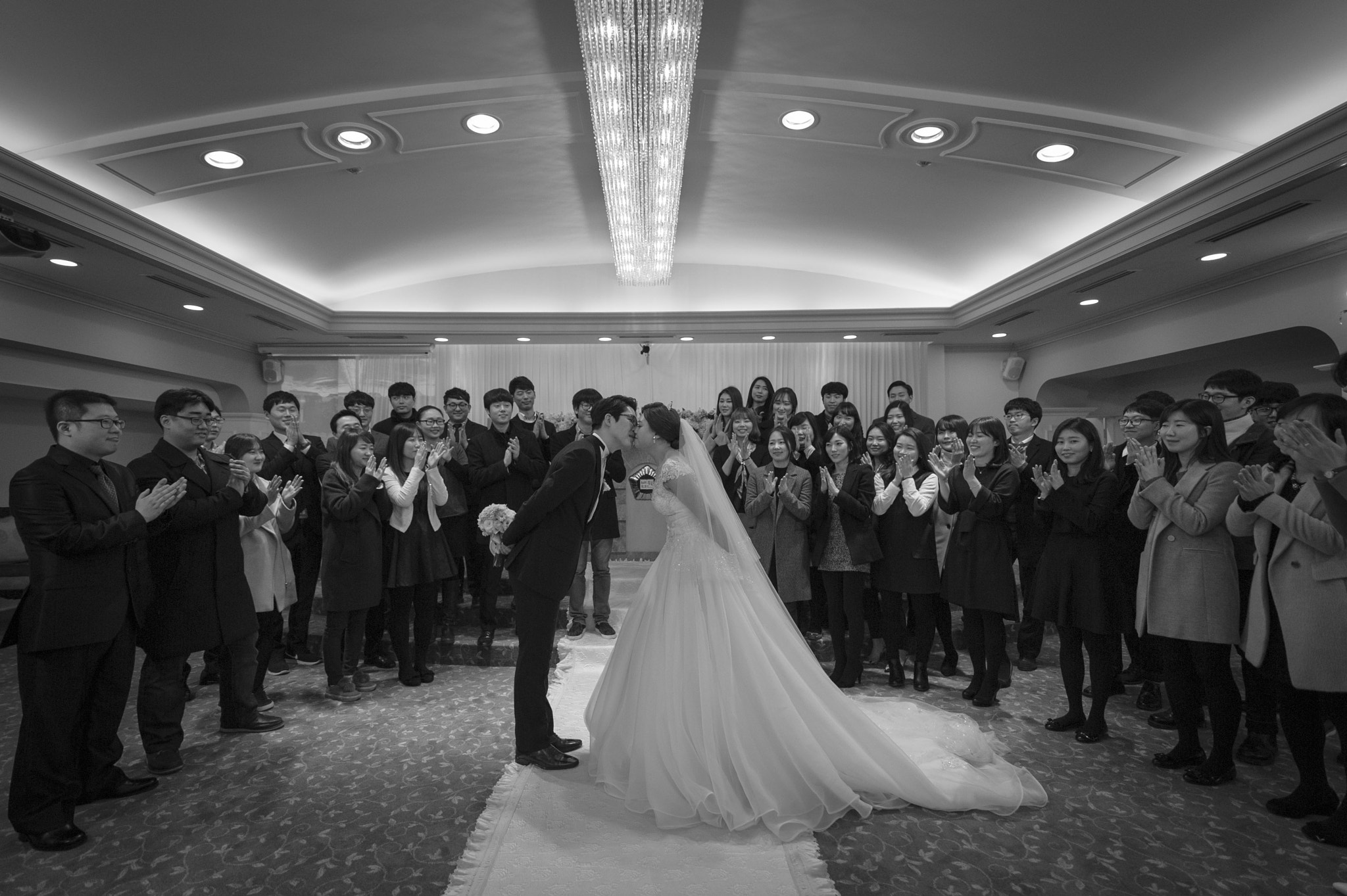 Nikon D3S + Nikon AF-S Nikkor 14-24mm F2.8G ED sample photo. Seoul central district court wedding hall 02 photography