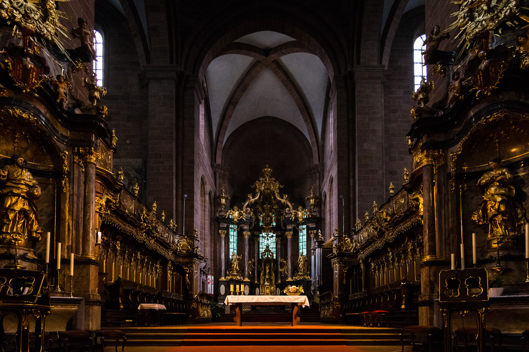 Nikon D3300 + Tokina AT-X Pro 11-16mm F2.8 DX II sample photo. Dom altar st. peter zu worms photography
