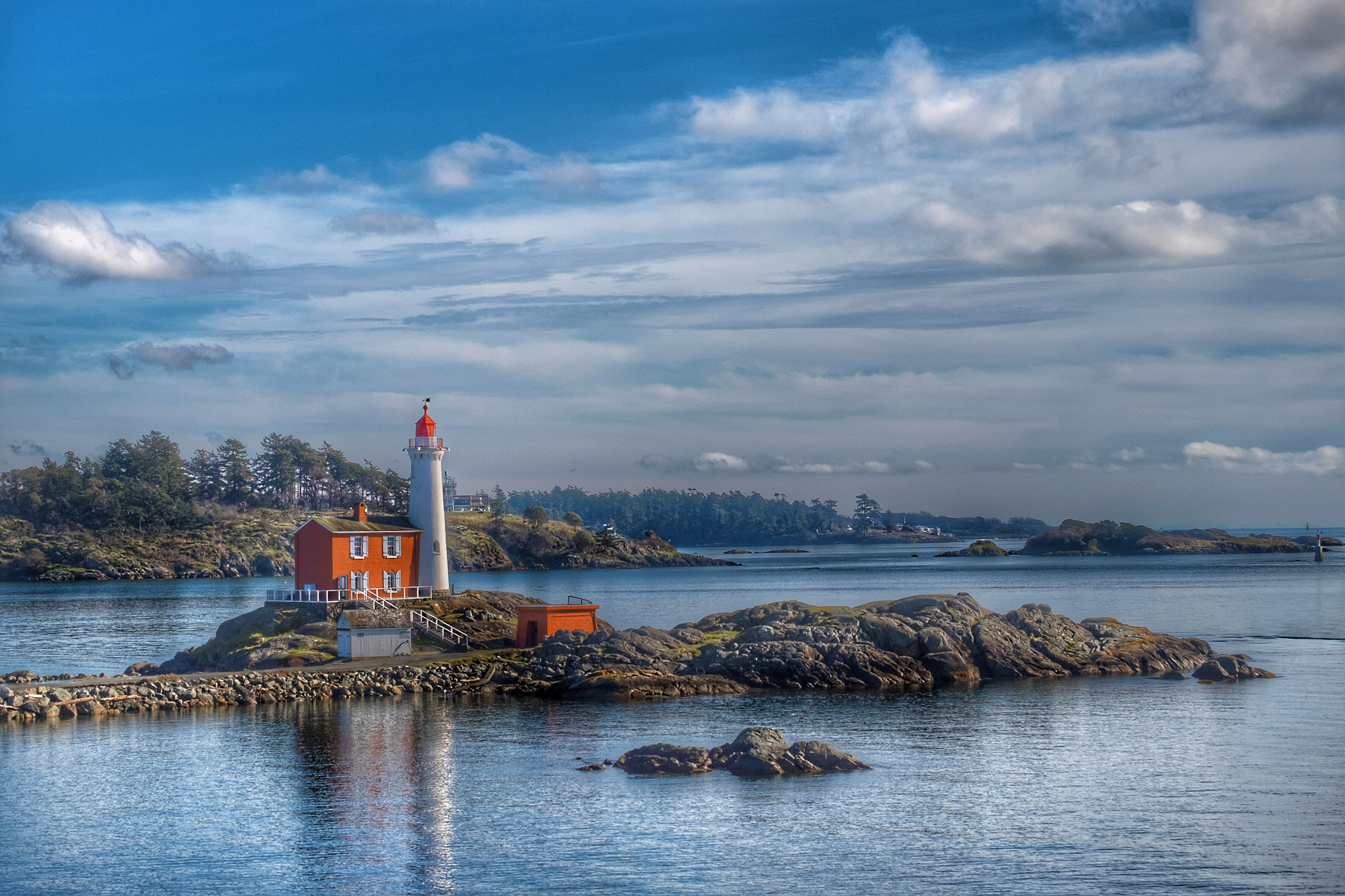 Fujifilm X-E2S sample photo. Fisgard lighthouse photography