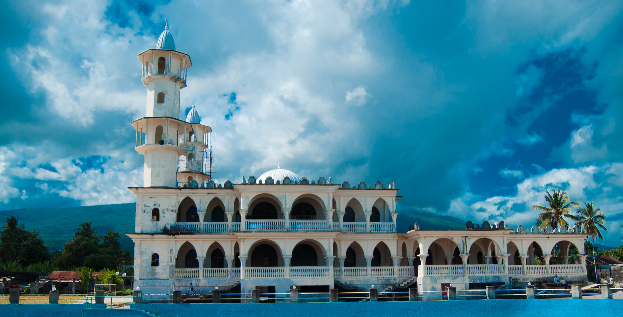 Nikon D3000 sample photo. Iconi mosque photography